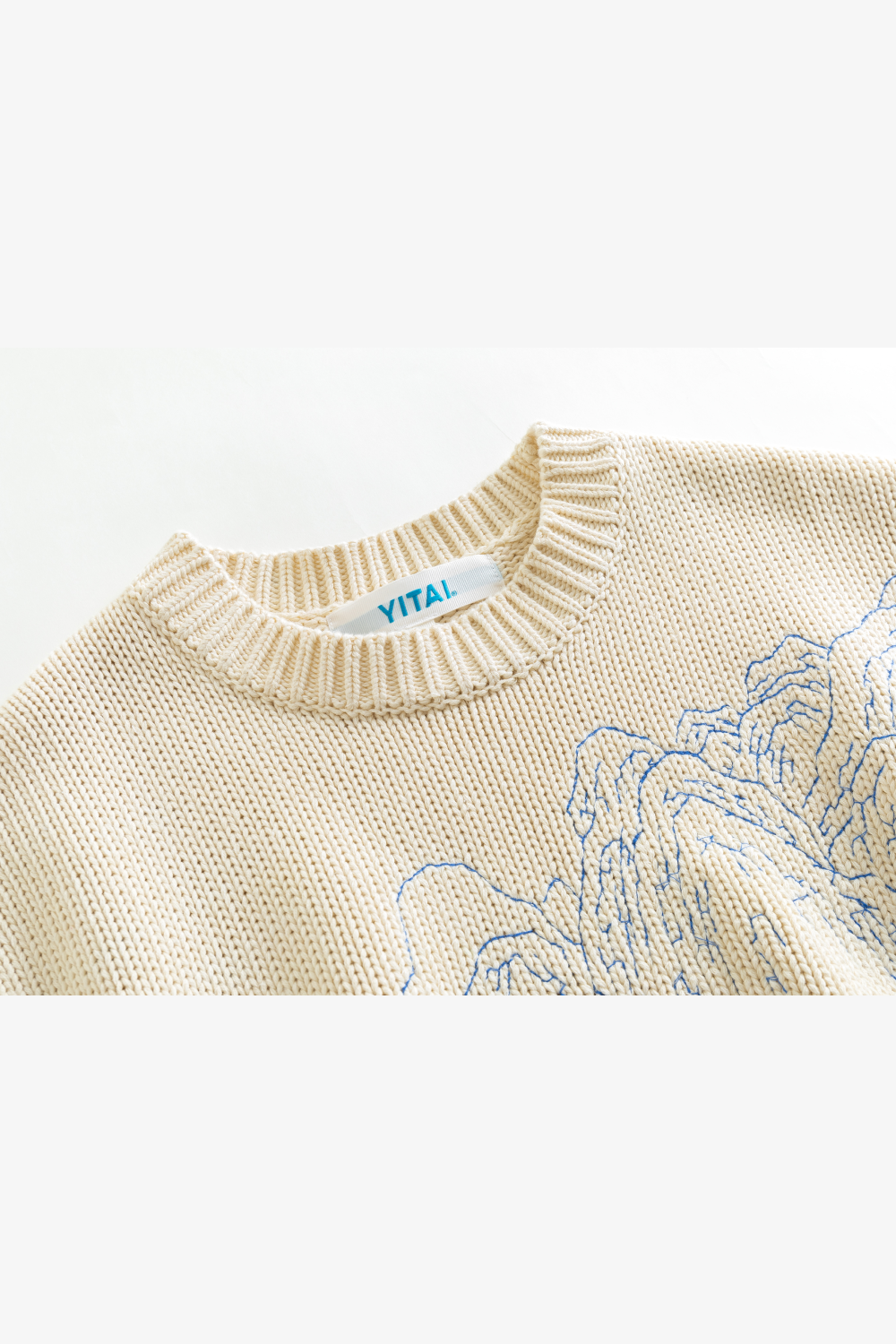 Azure Porcelain Sweater