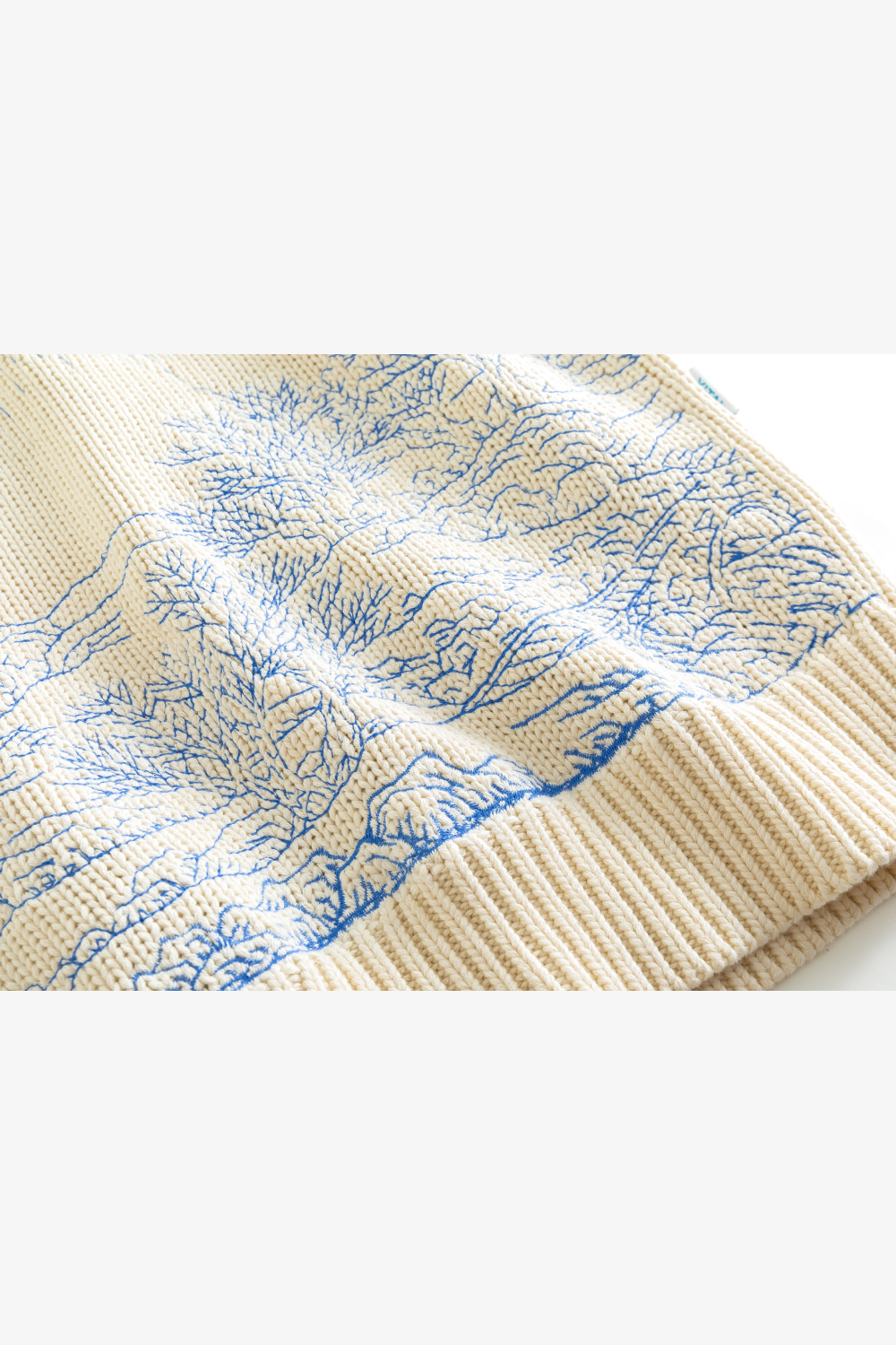 Azure Porcelain Sweater
