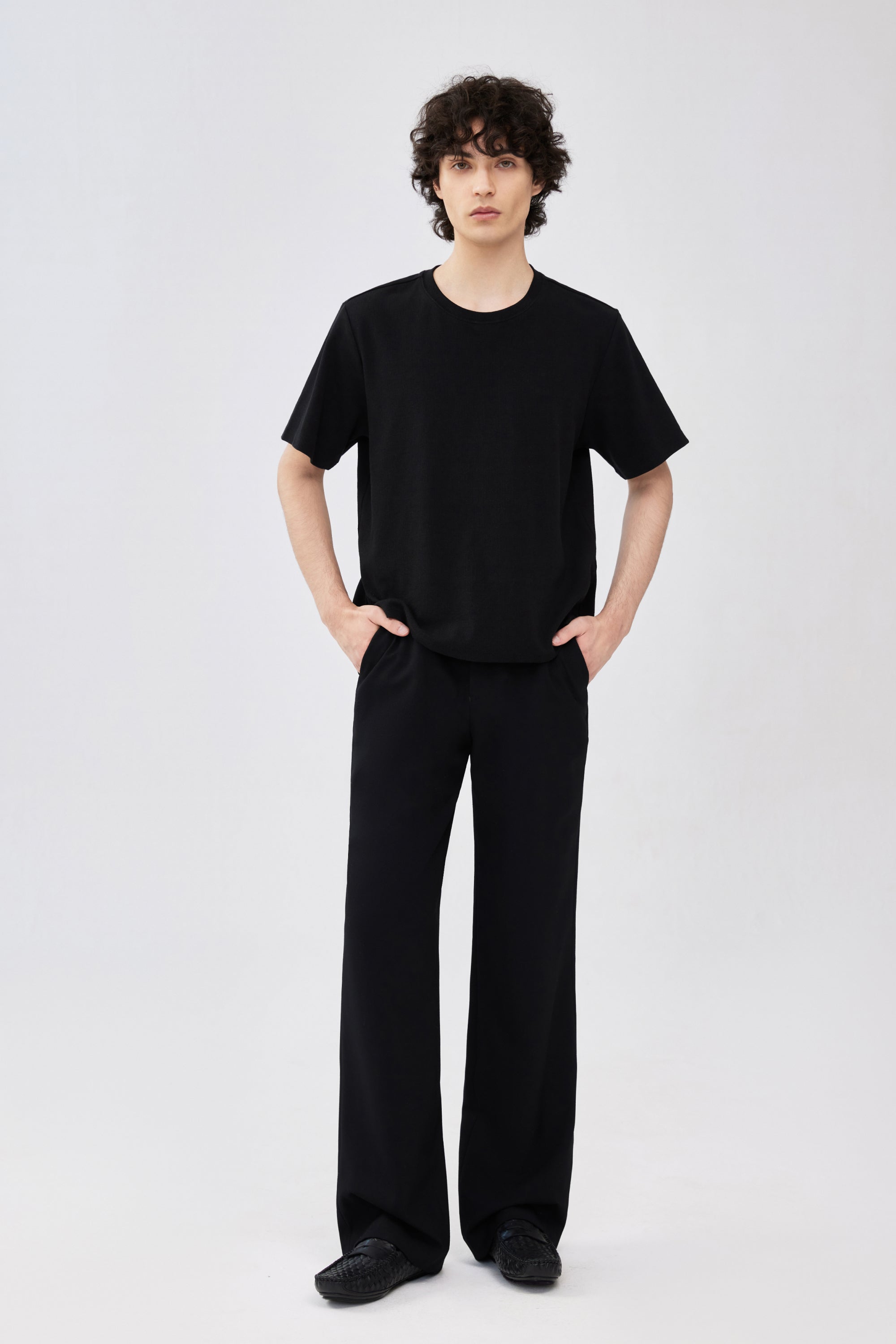Rib Tee - Black