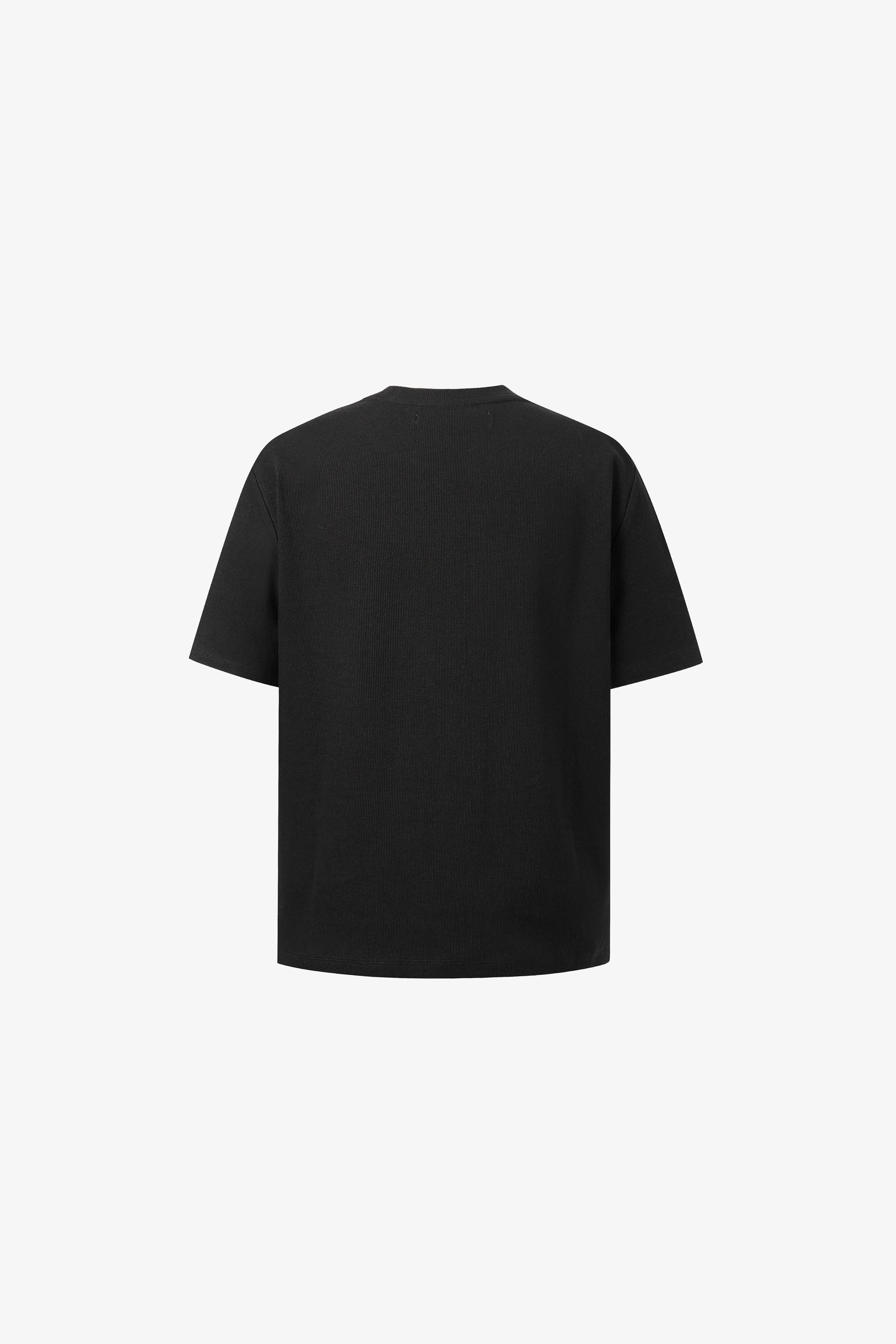 Rib Tee - Black