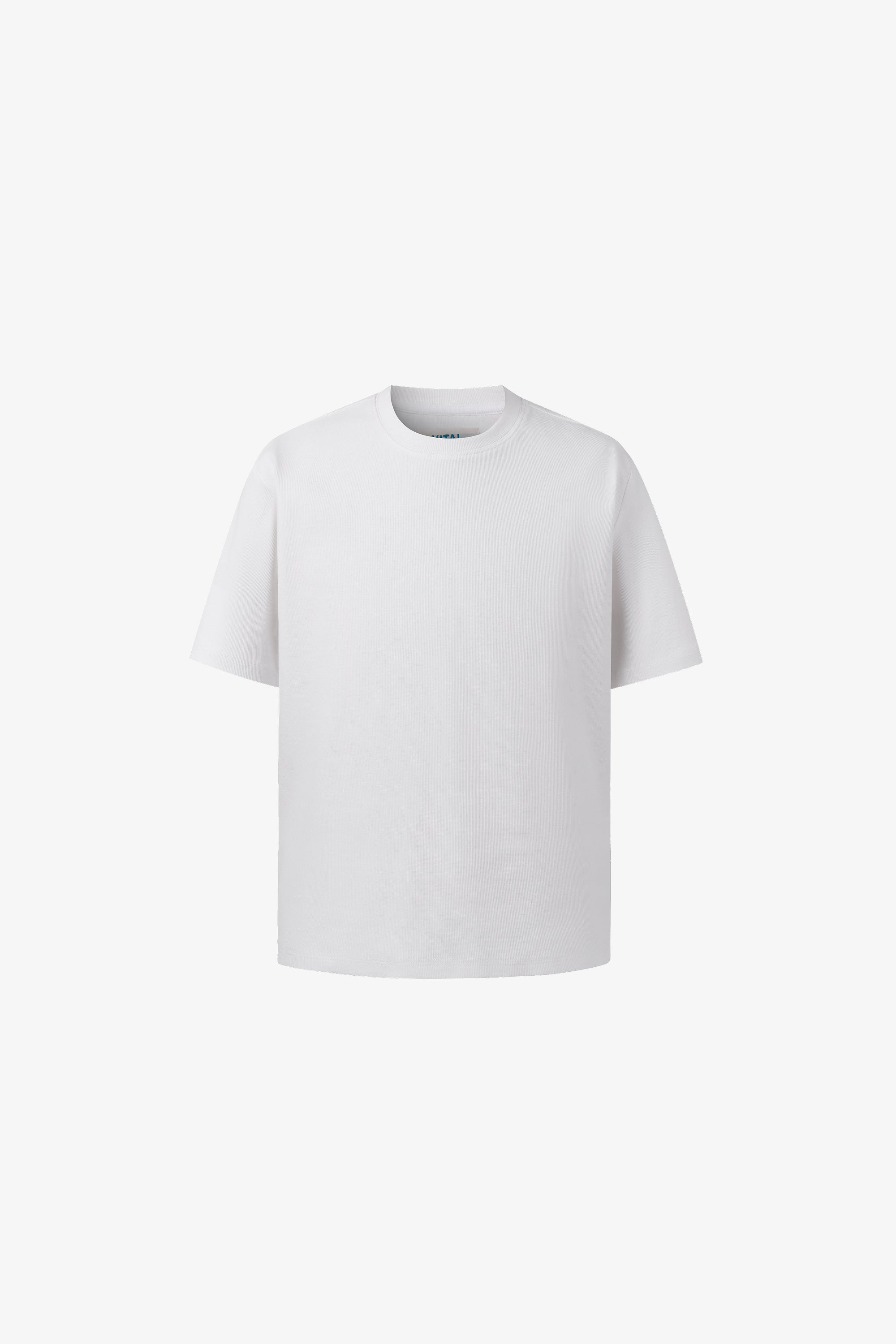 Rib Tee - White