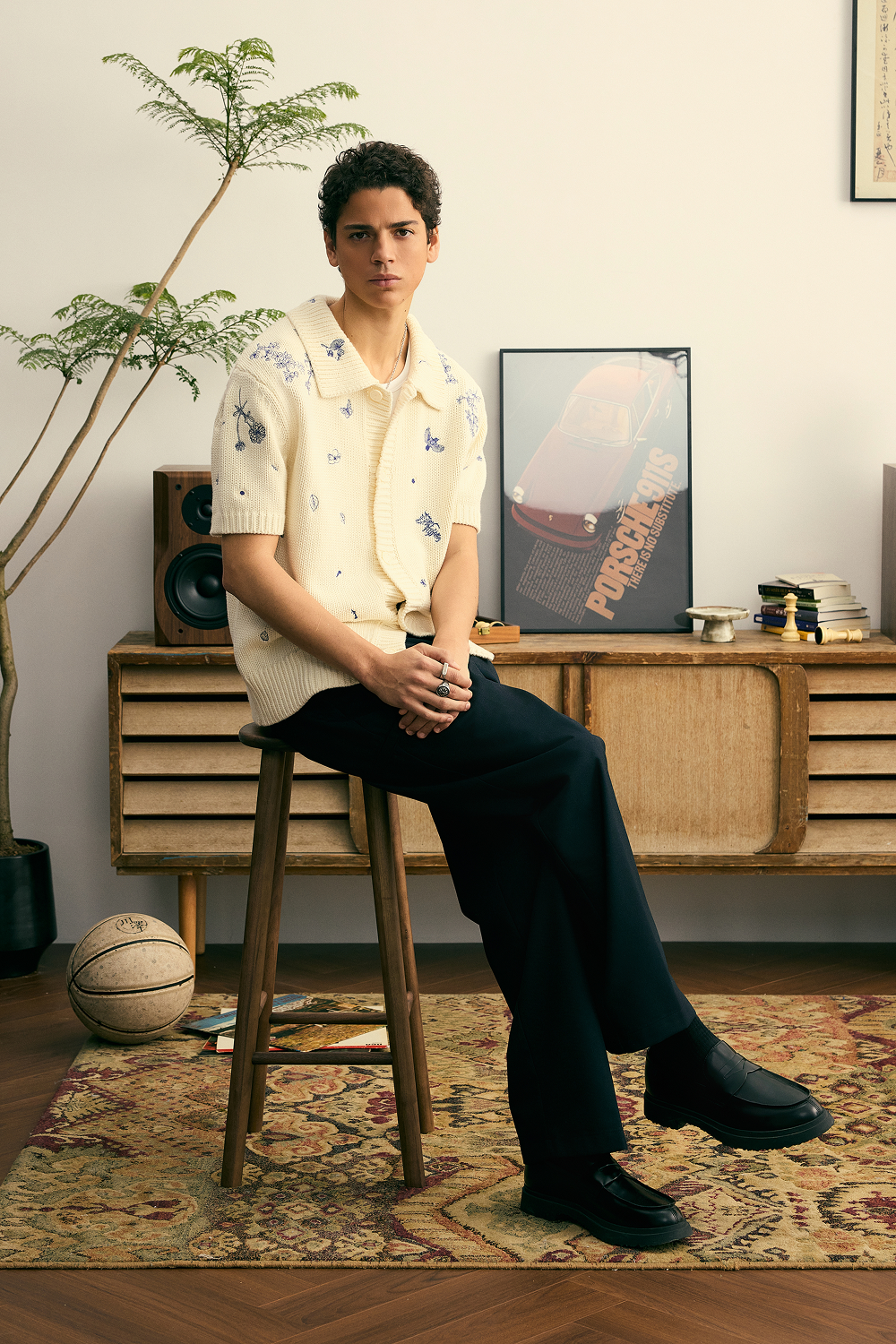 Fine China Button Up