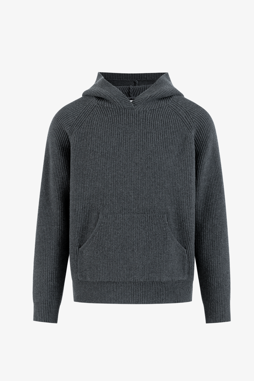 Concrete Wool Knit Hoodie