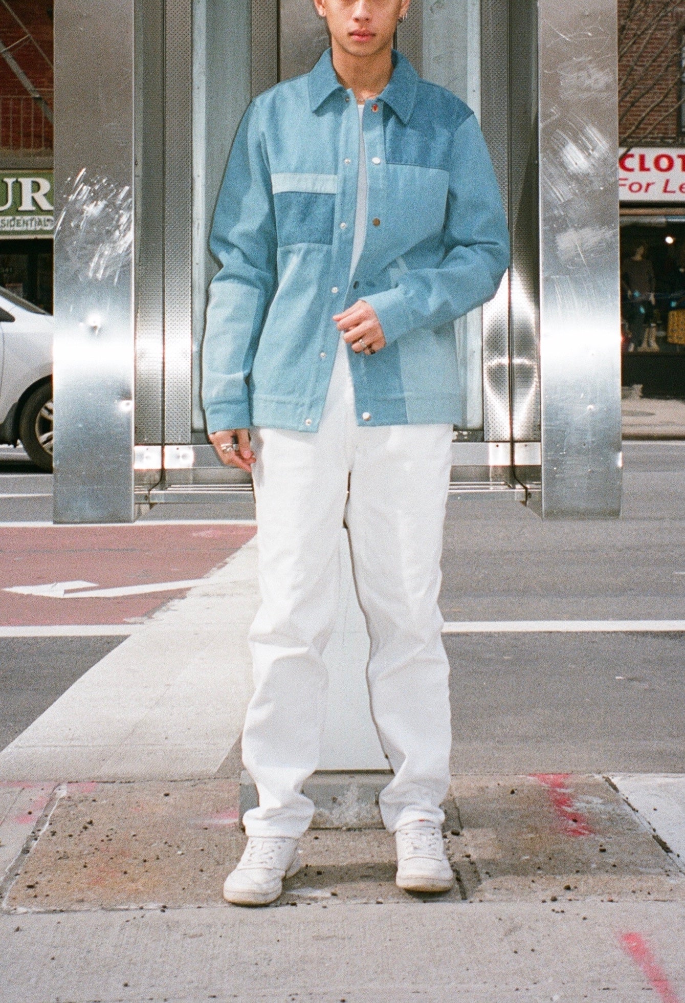 Patchwork Denim Jacket - Y.T.G