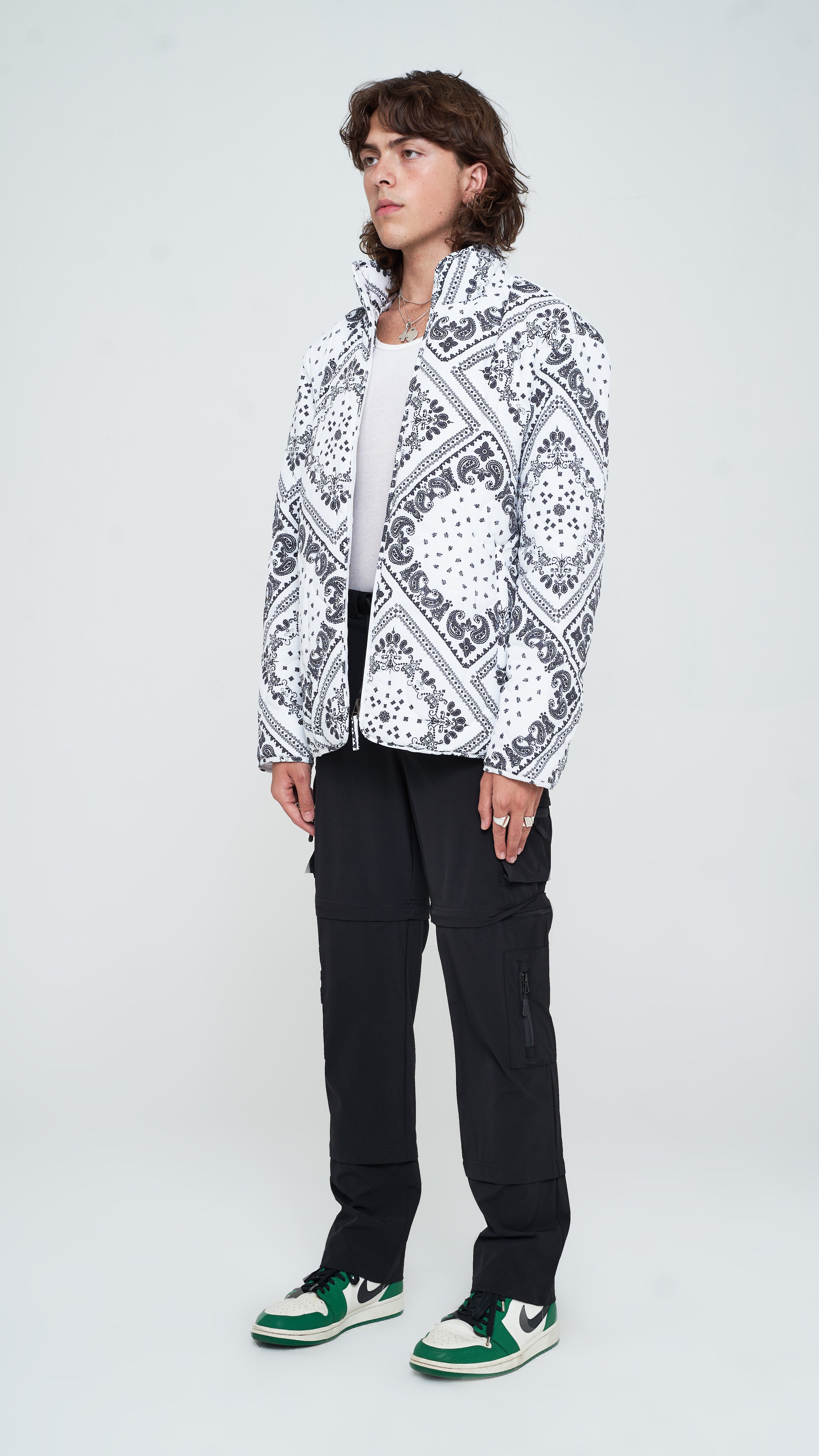 Paisley Patchwork Liner Jacket