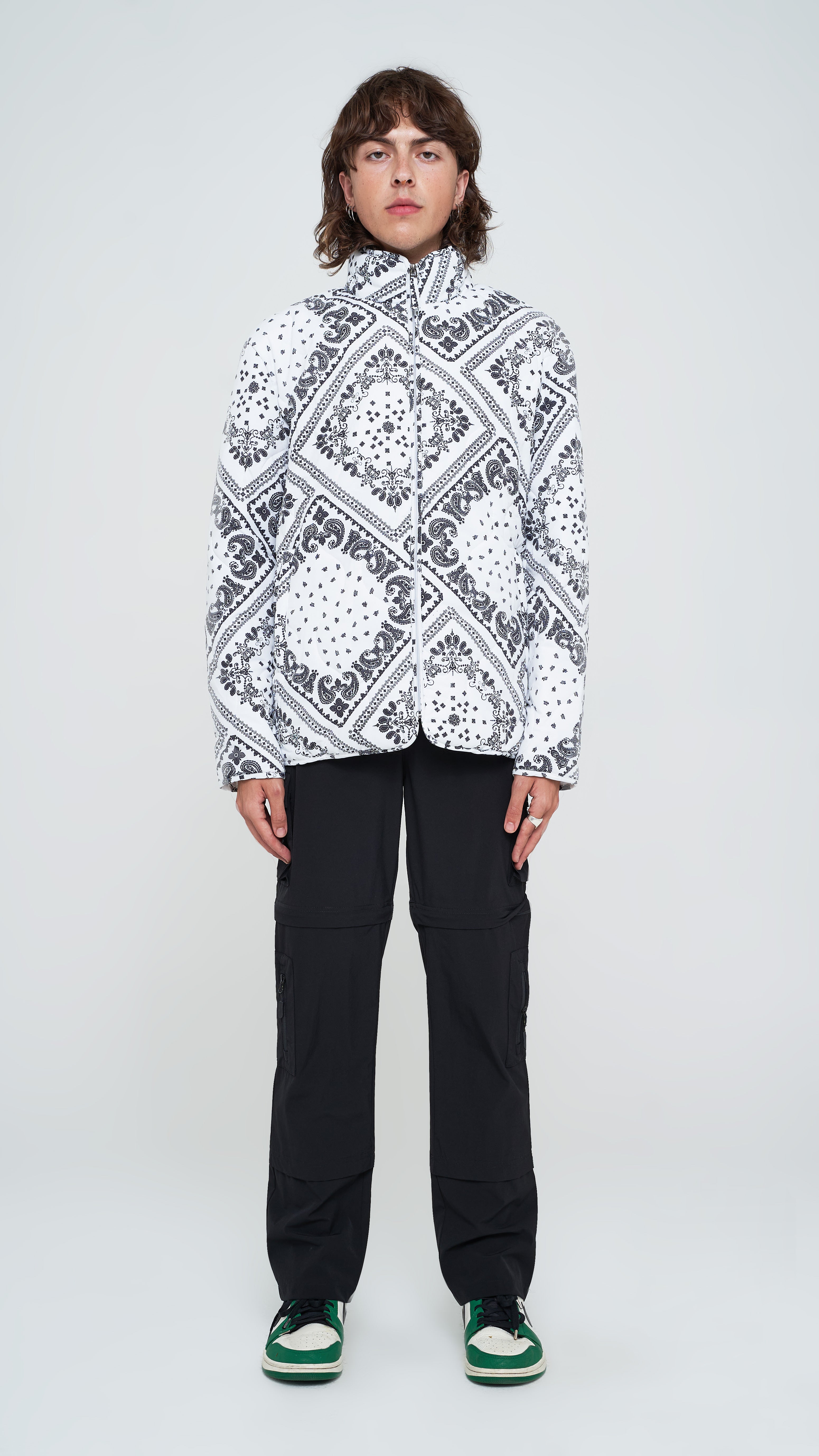 Paisley Patchwork Liner Jacket