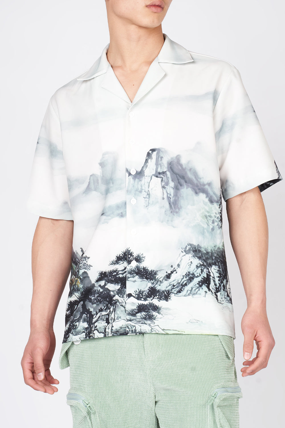 Landscape Waterpaint Short Sleeve