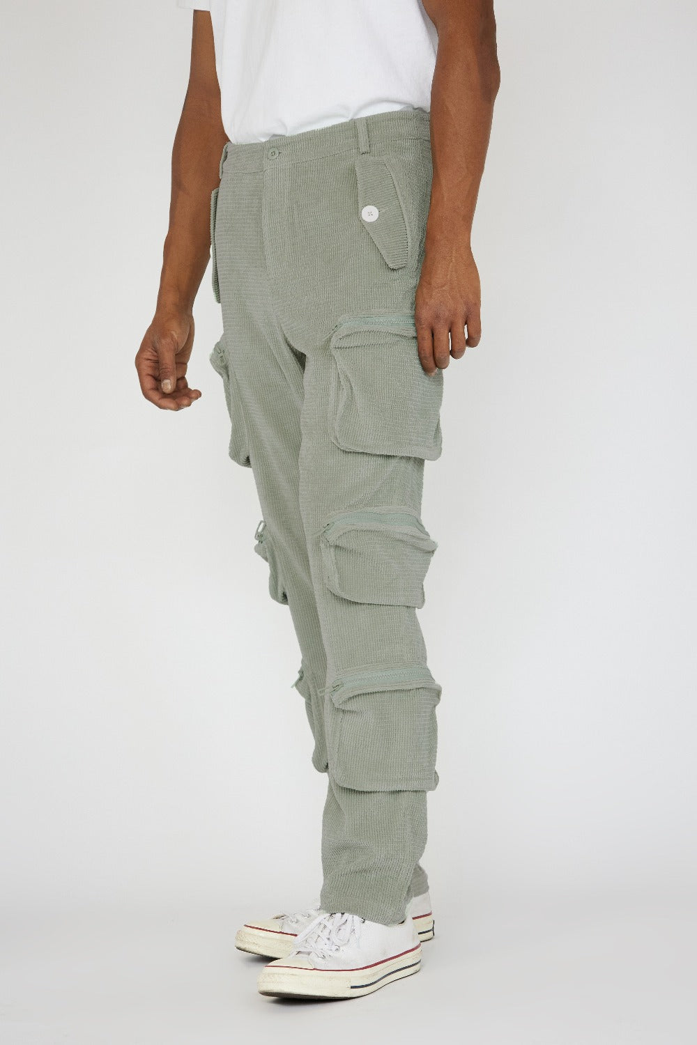 Beryl Green Cargo Trousers