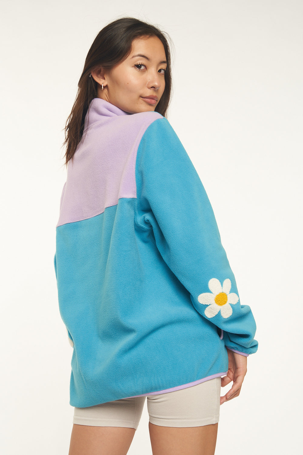 Lavender Frost Fleece Pullover