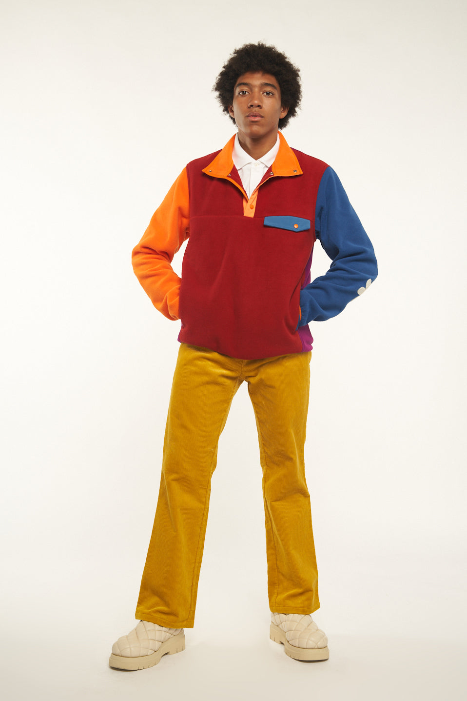 Flashing Lights Fleece Pullover