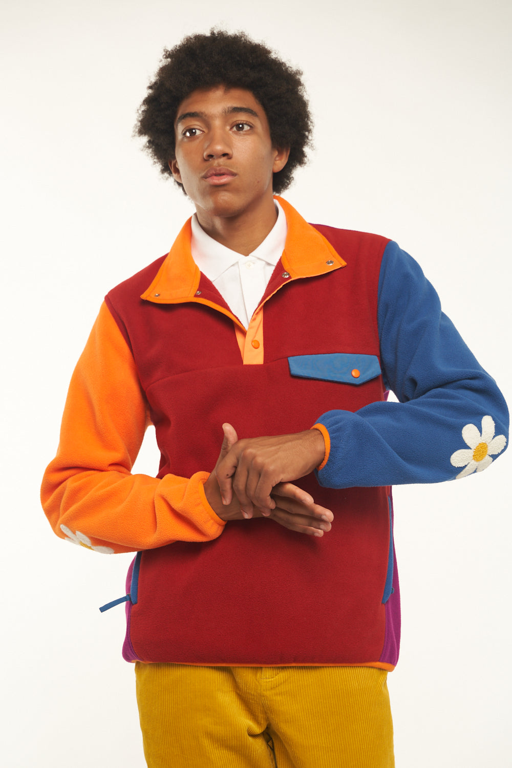 Flashing Lights Fleece Pullover