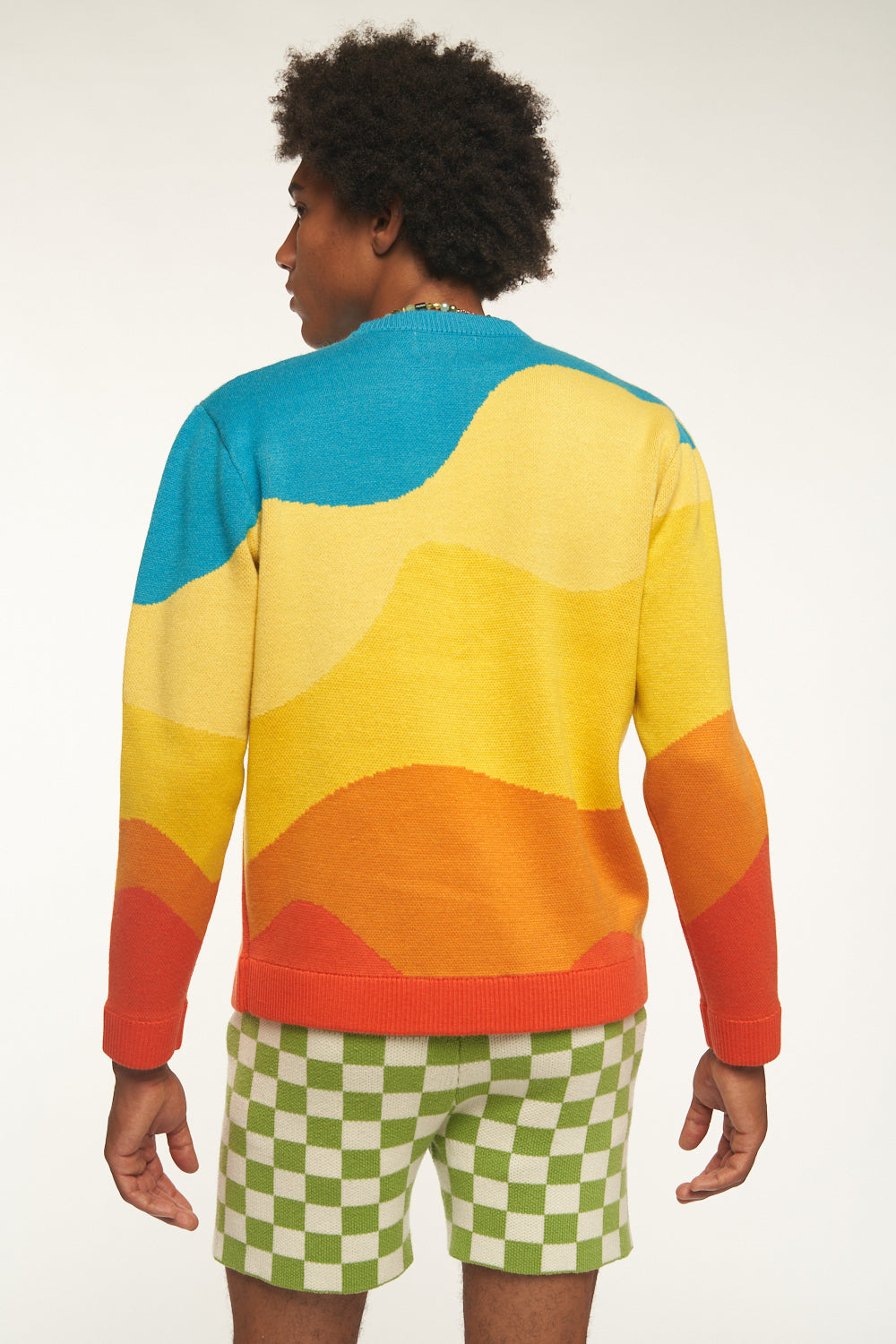 Sunset Waves Knit Jumper