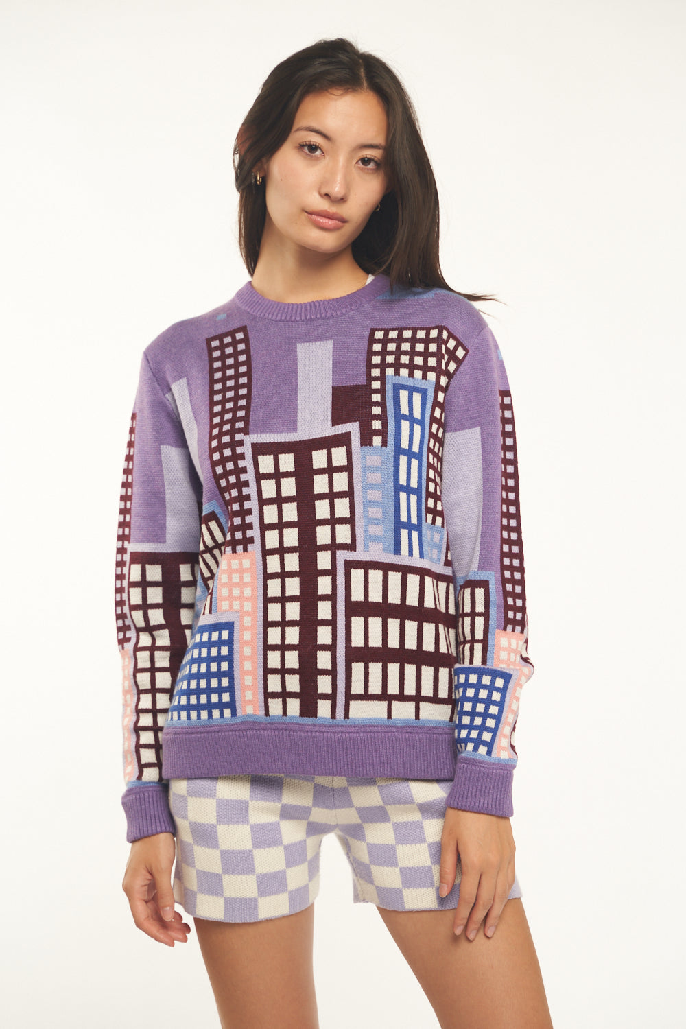 Dusk Skyline Knit Jumper