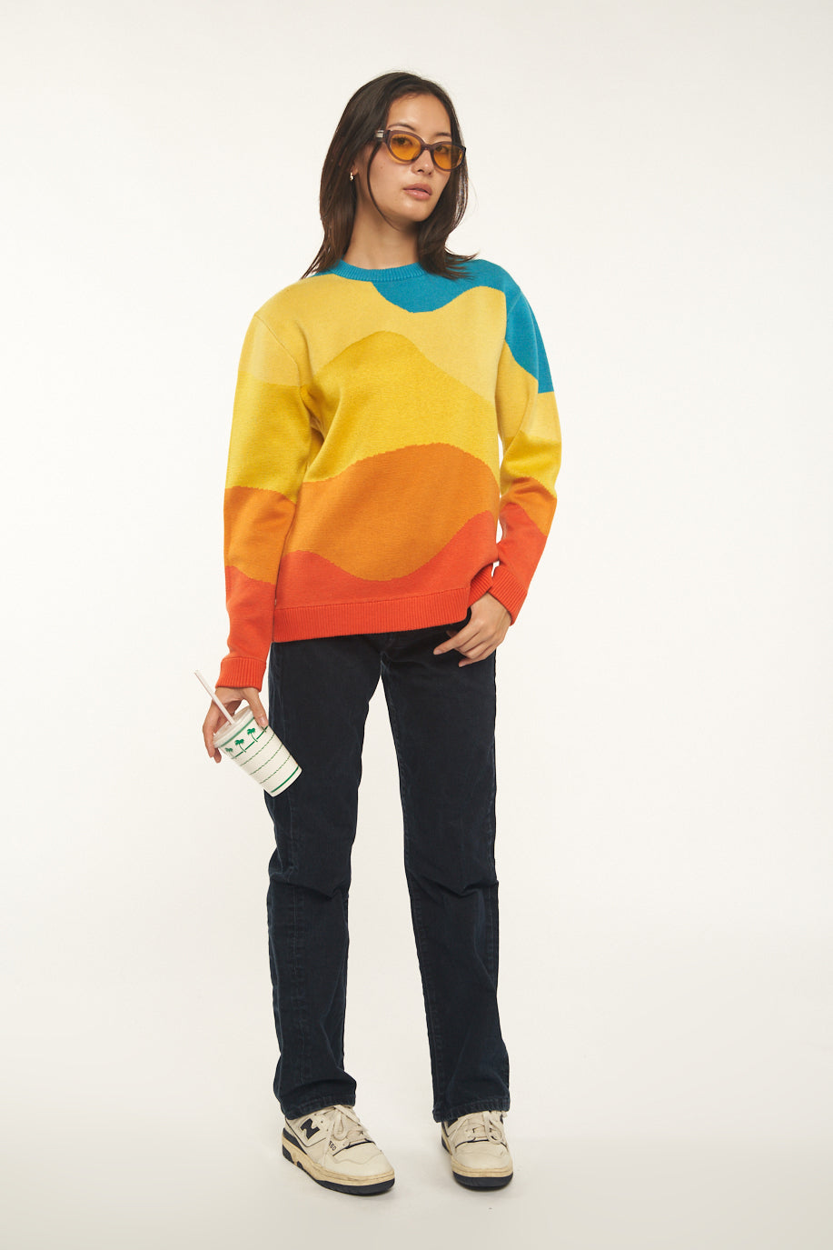 Sunset Waves Knit Jumper