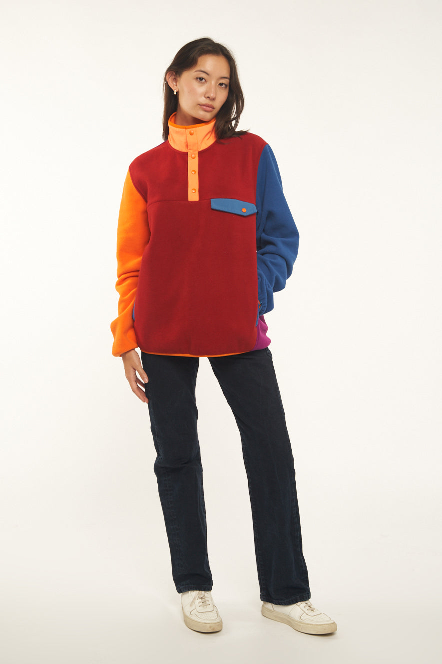 Flashing Lights Fleece Pullover
