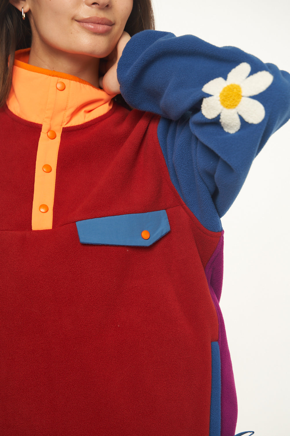 Flashing Lights Fleece Pullover