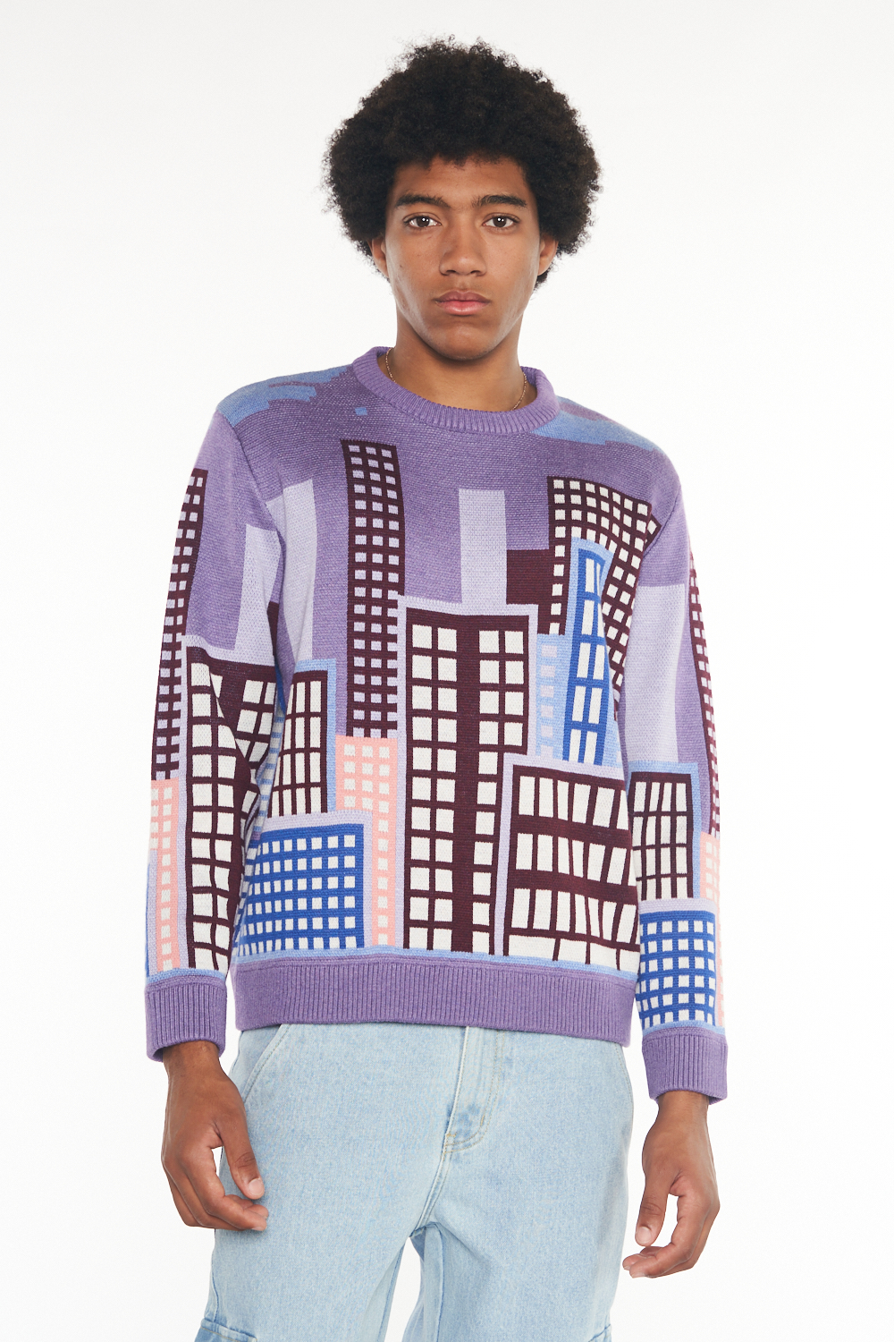 Dusk Skyline Knit Jumper