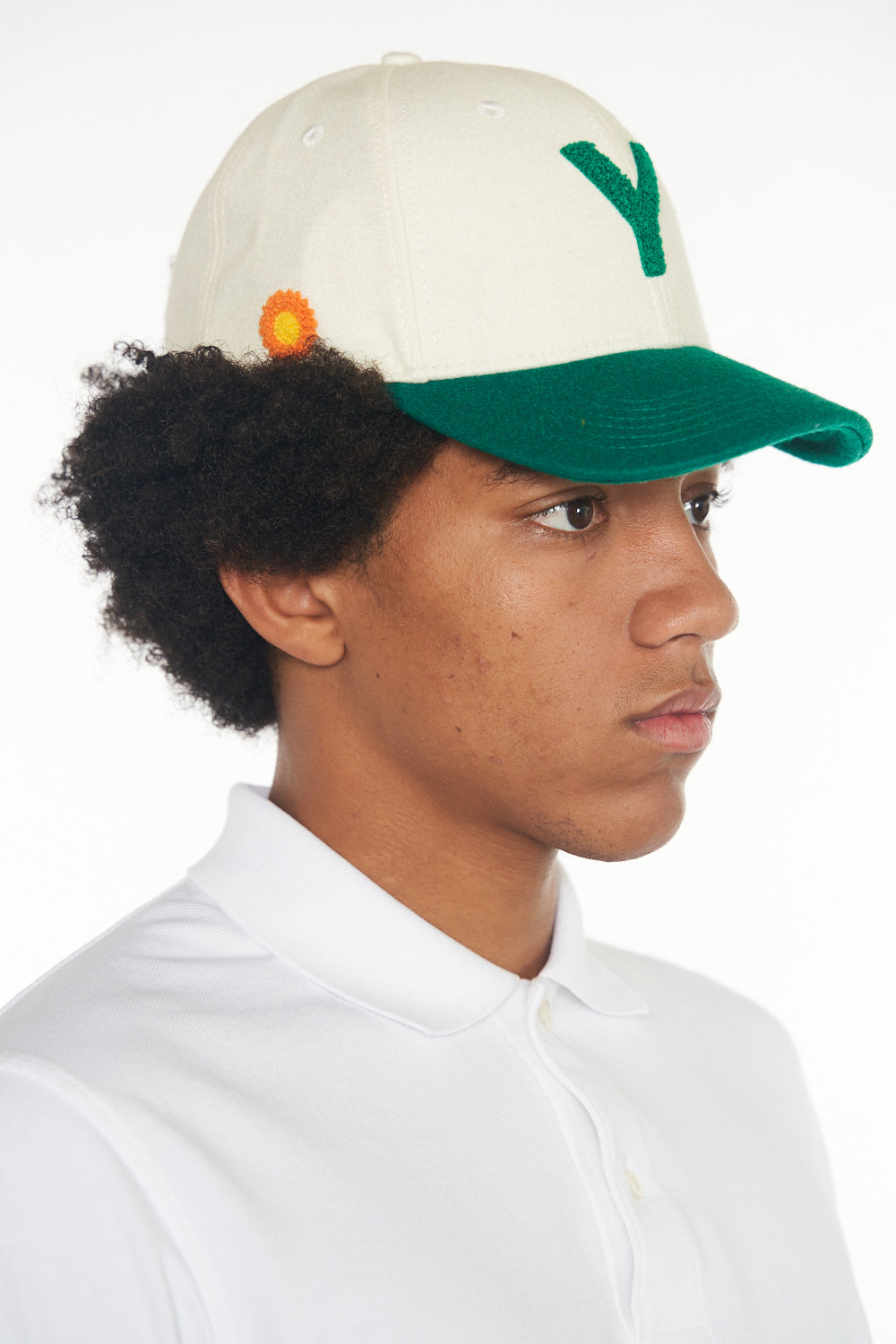 Opaline Green Letterman Hat