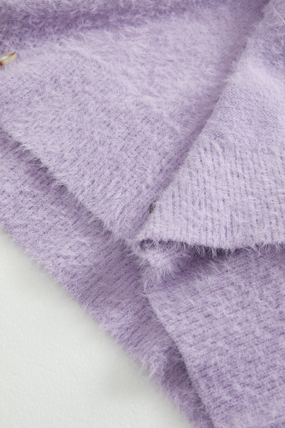 Lavender Mohair Cardigan