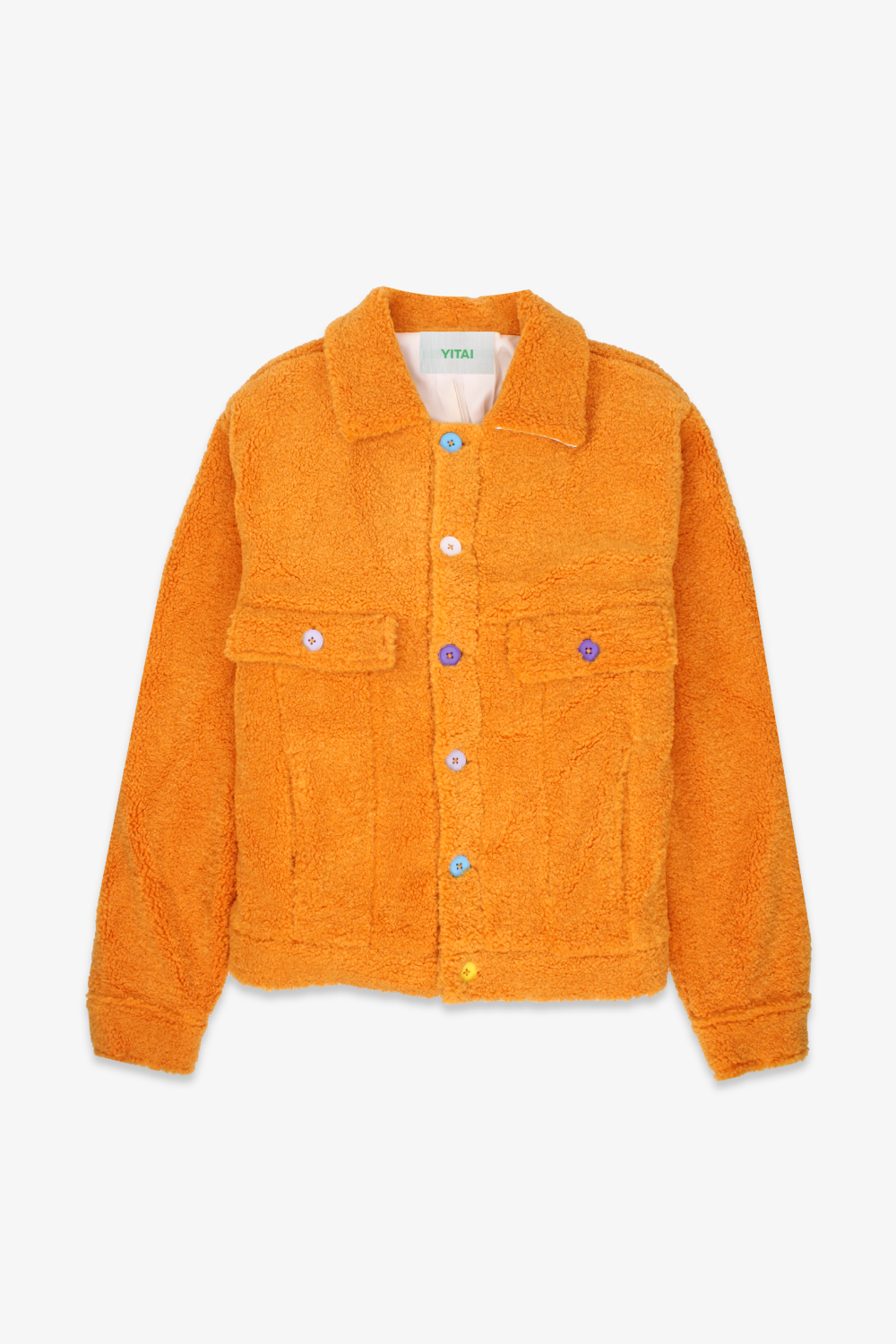 Marigold Sherpa Fleece Jacket