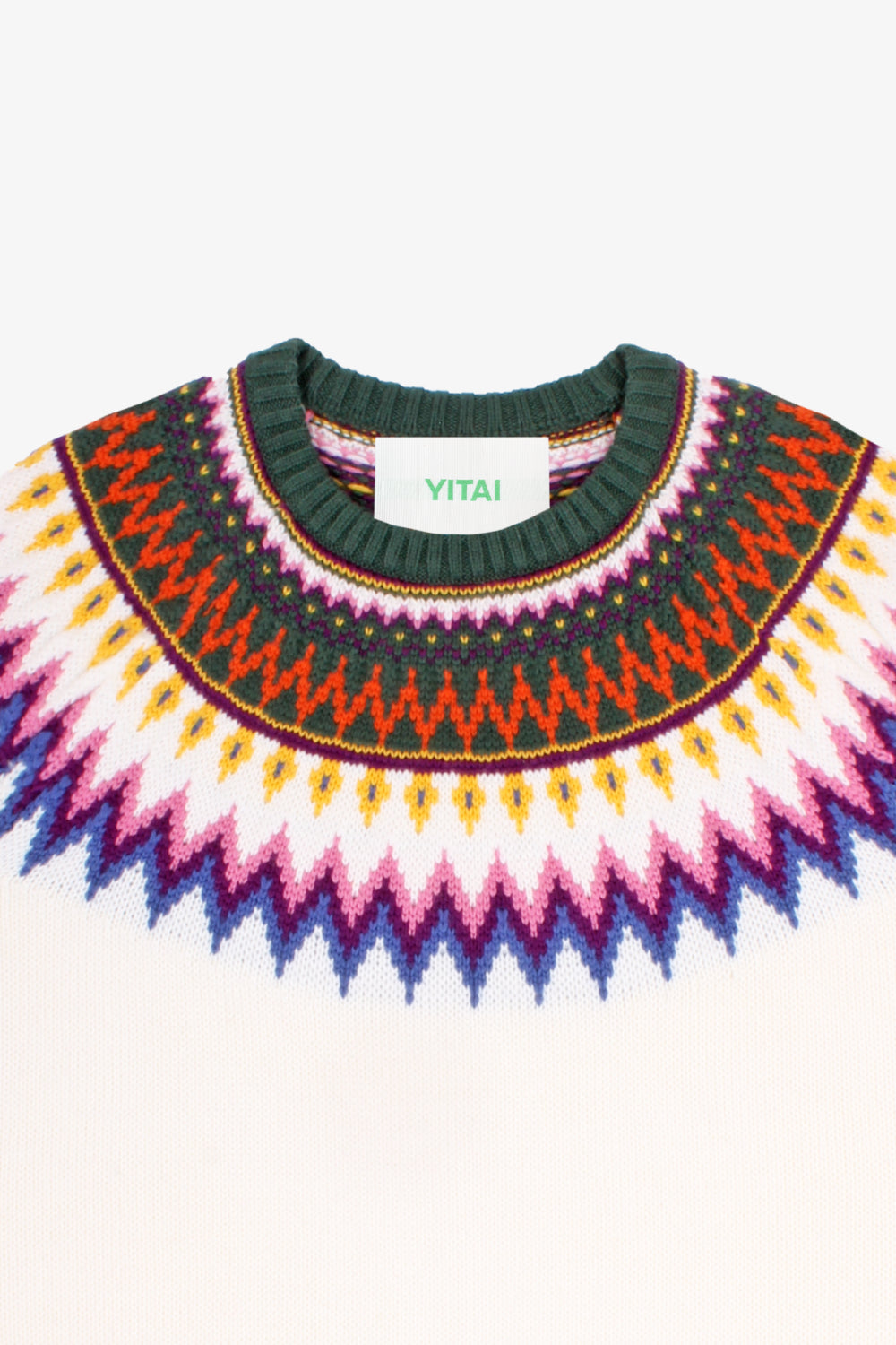 Fair Isle Oatmeal Sweater