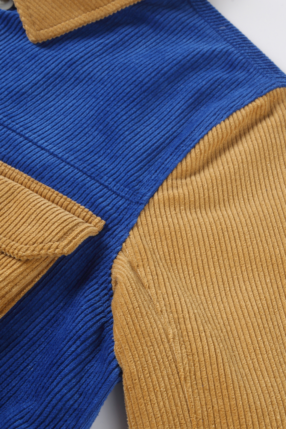 Colorblock Corduroy Jacket 3