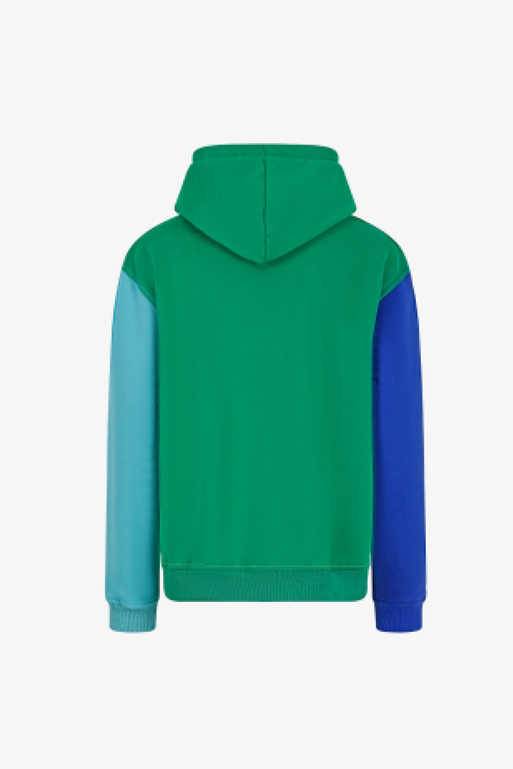 Colorblock Contrast Hoodie