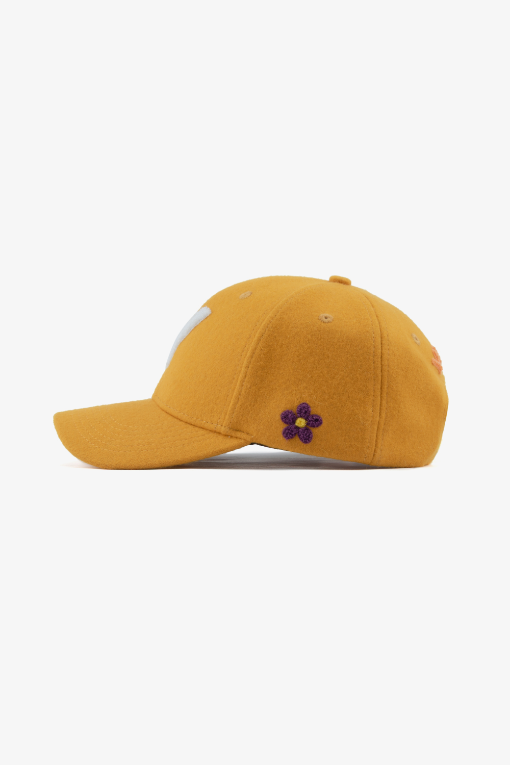 Marigold Letterman Hat