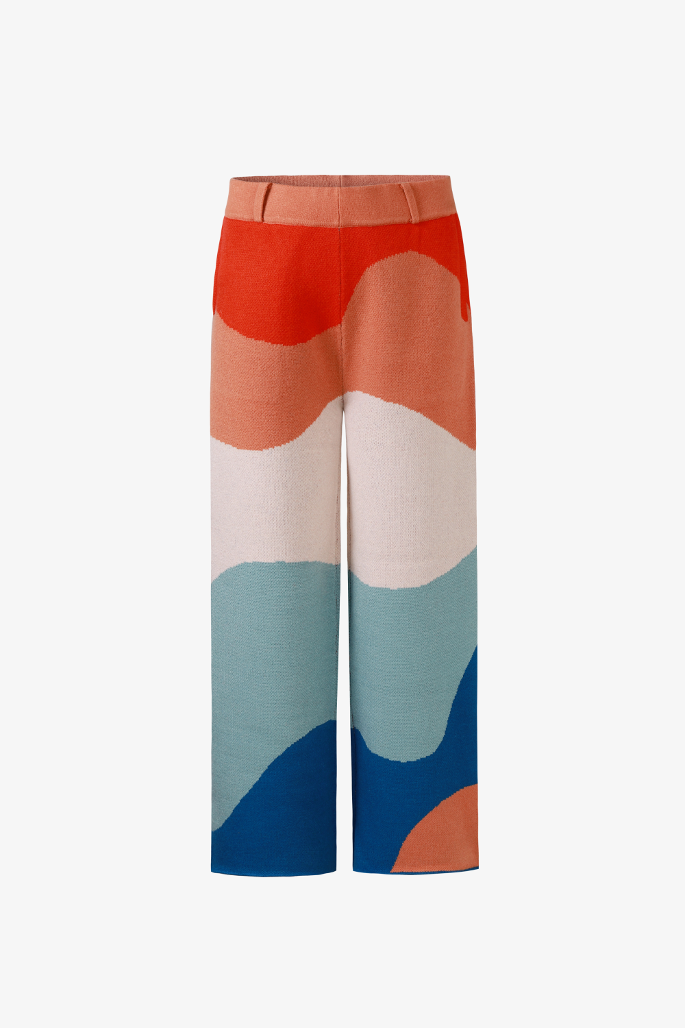 Retro Wave Knit Pants