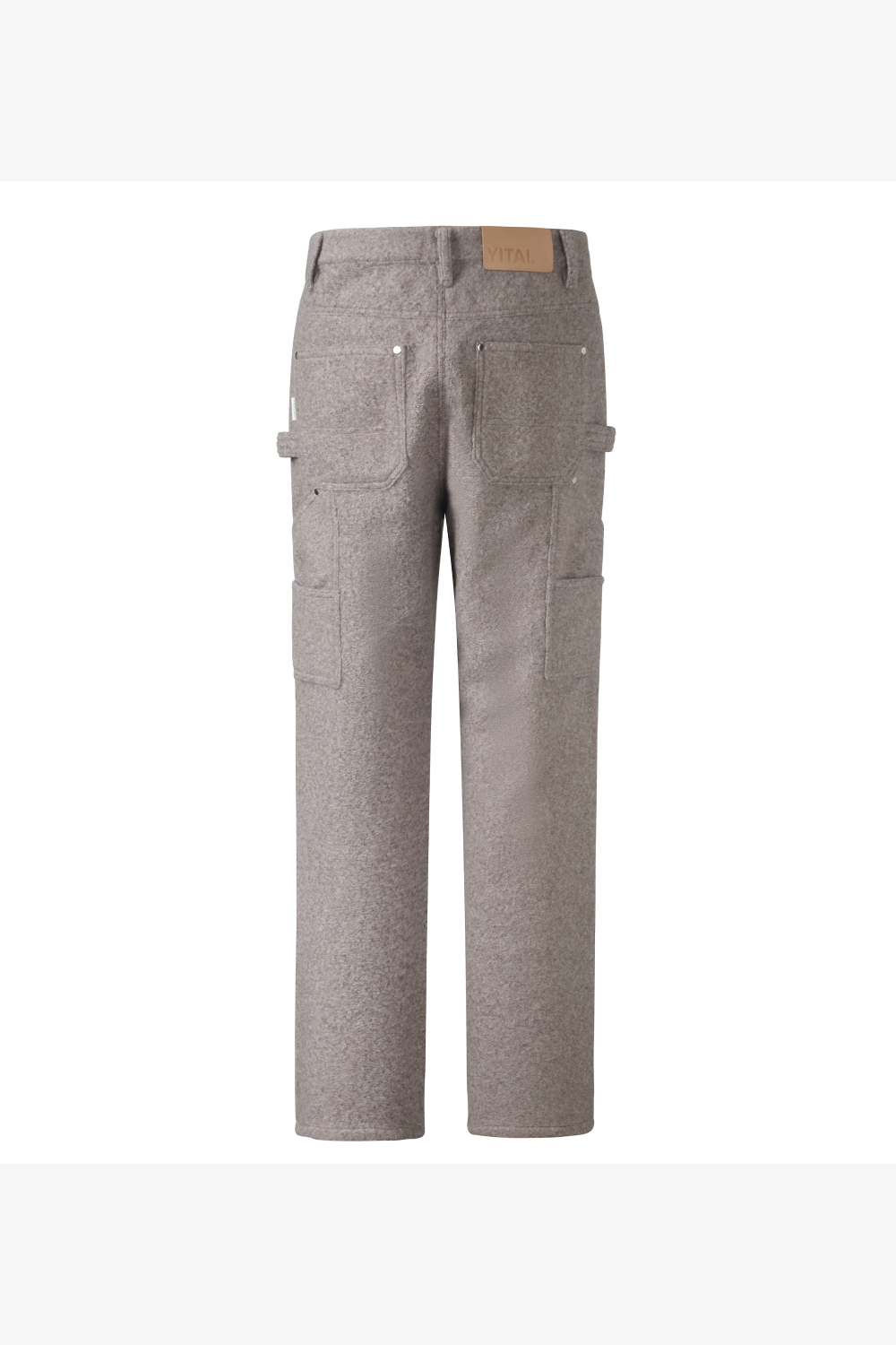 Boucle Wool Carpenter Pants