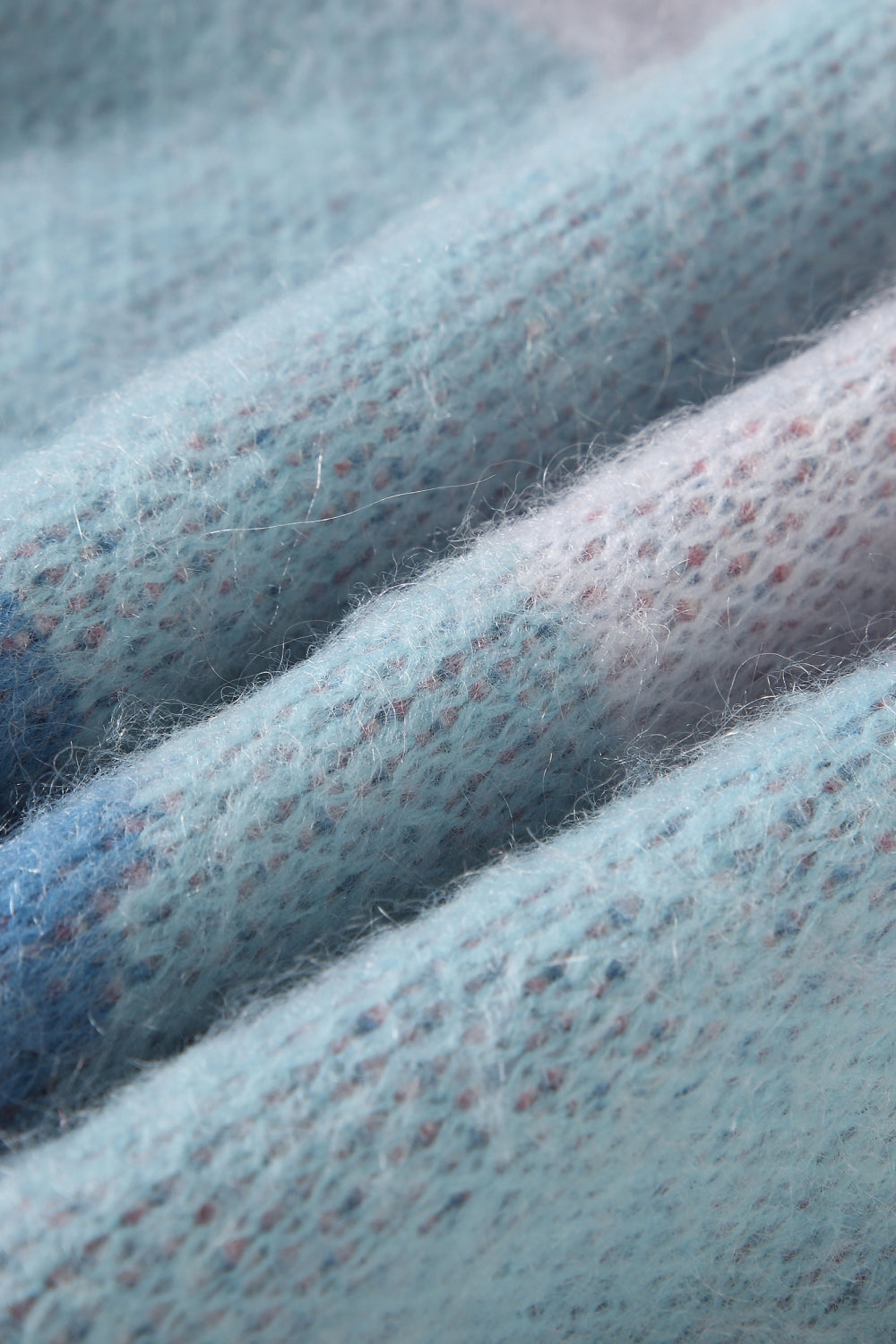 Pastel Wave Mohair Cardigan