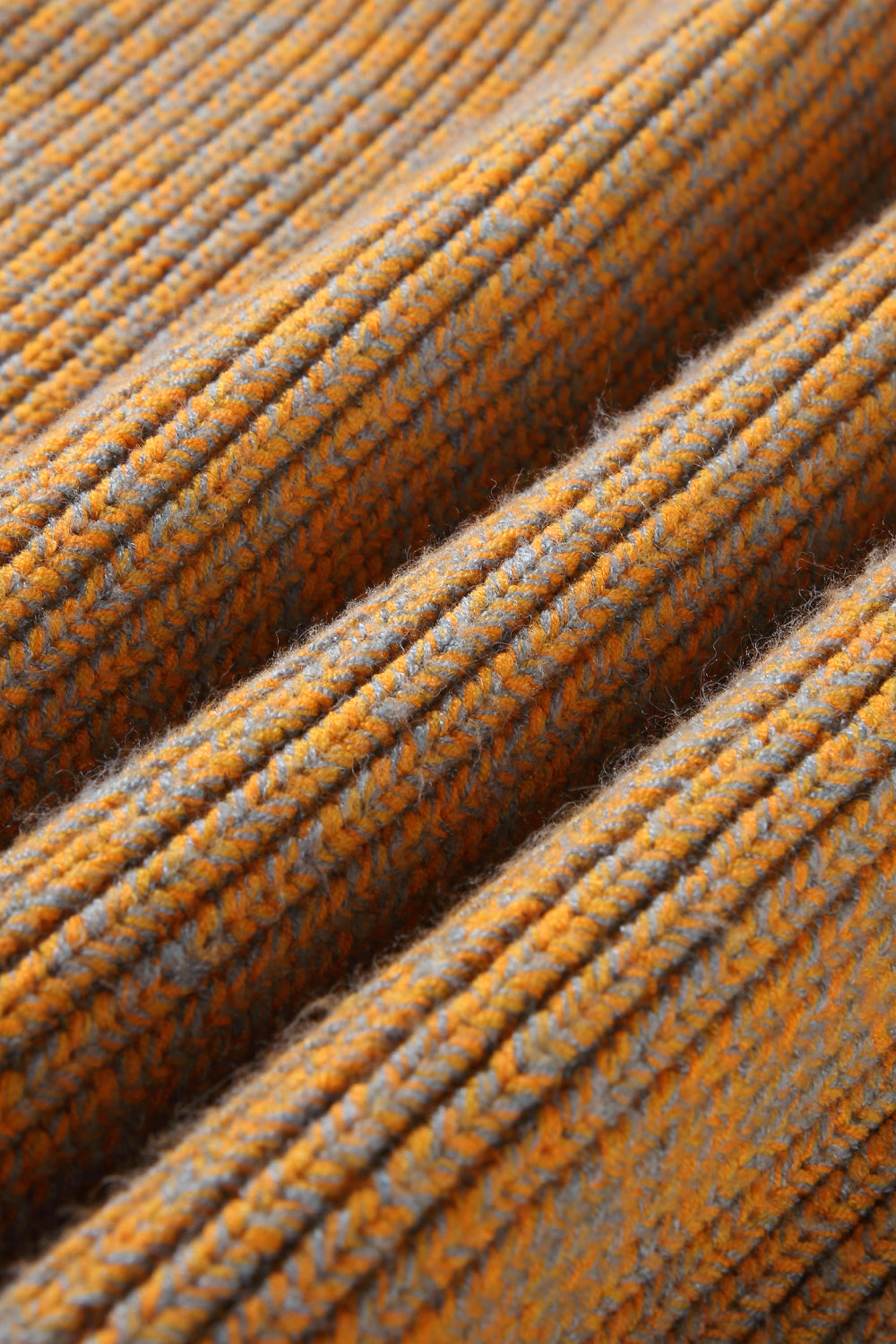 Citrus Mélange Convertible Sweater