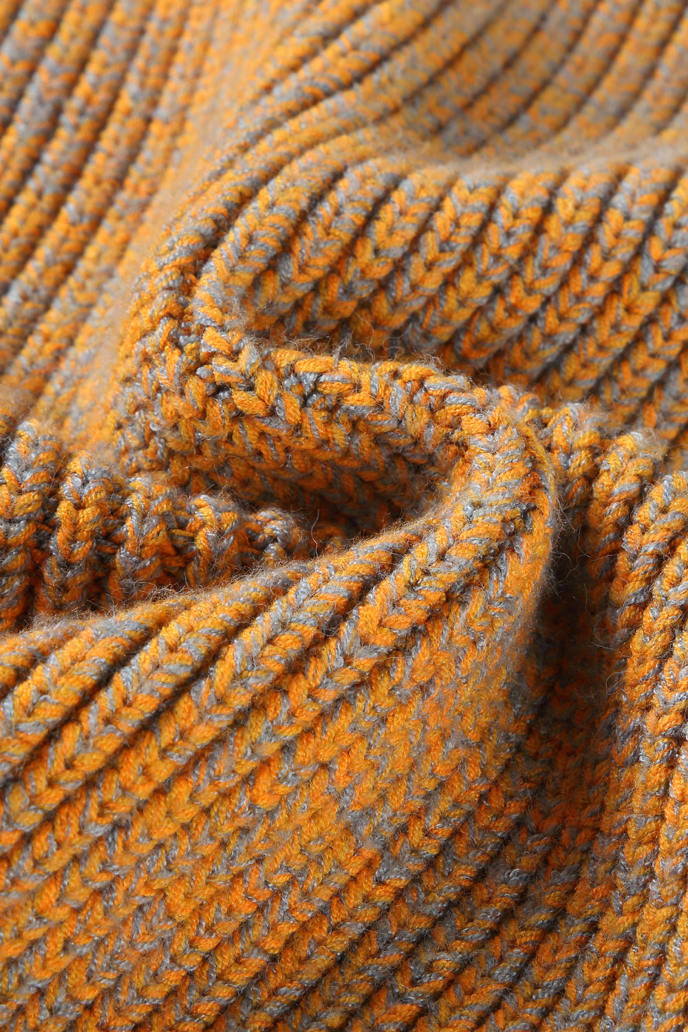 Citrus Mélange Convertible Sweater