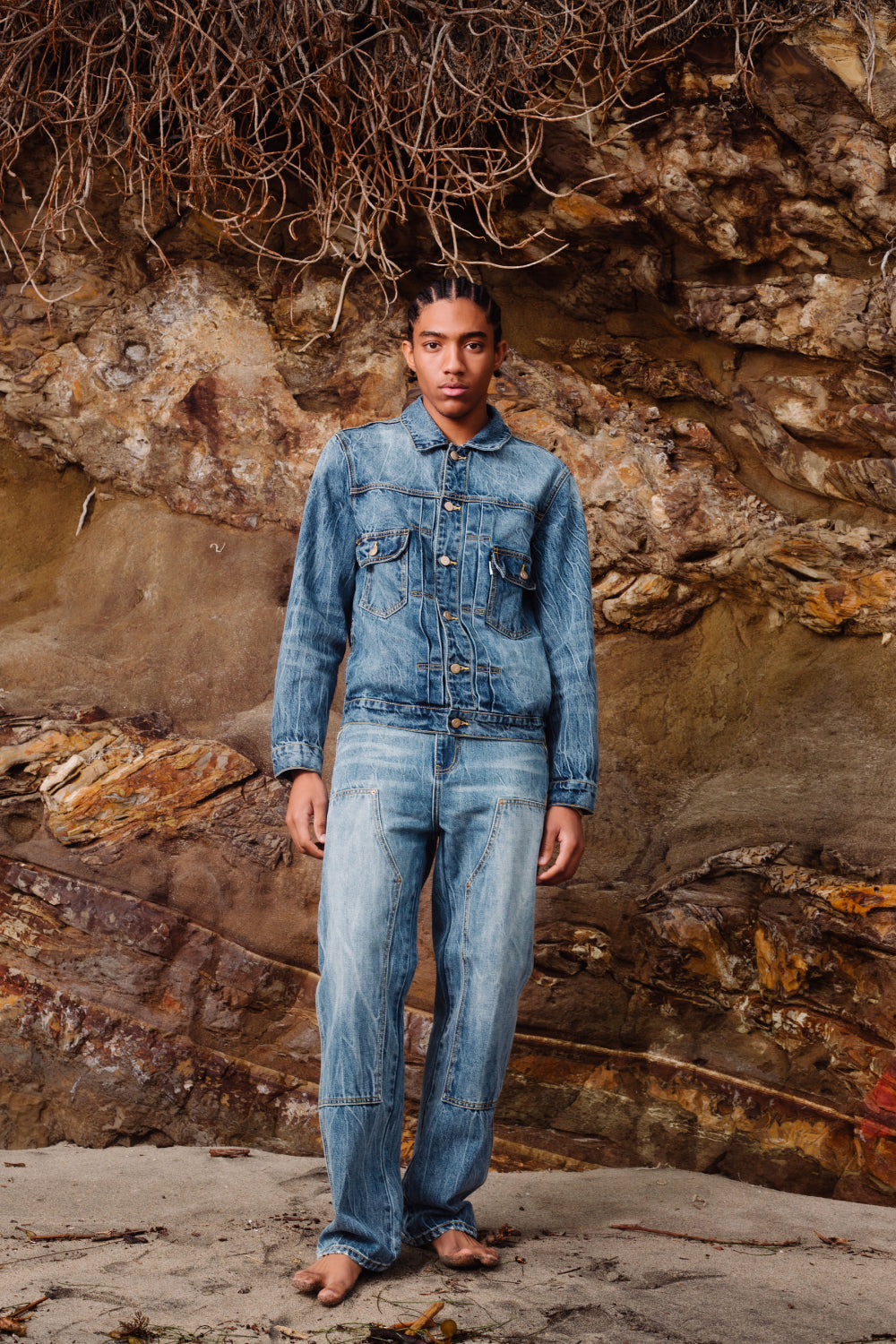 Carpenter Denim Pants