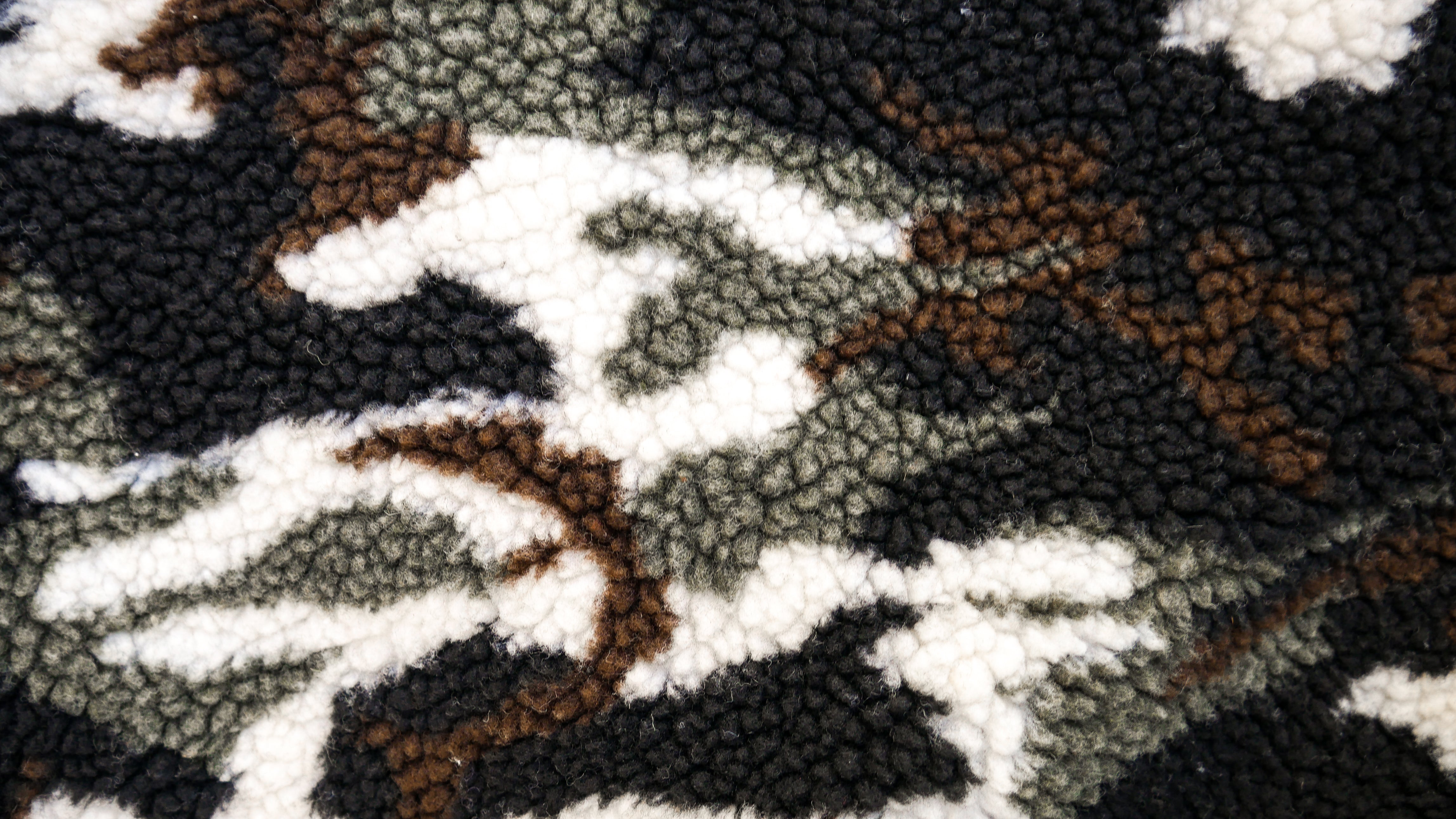 Woodland Camouflage Sherpa Full-Zip - Y.T.G