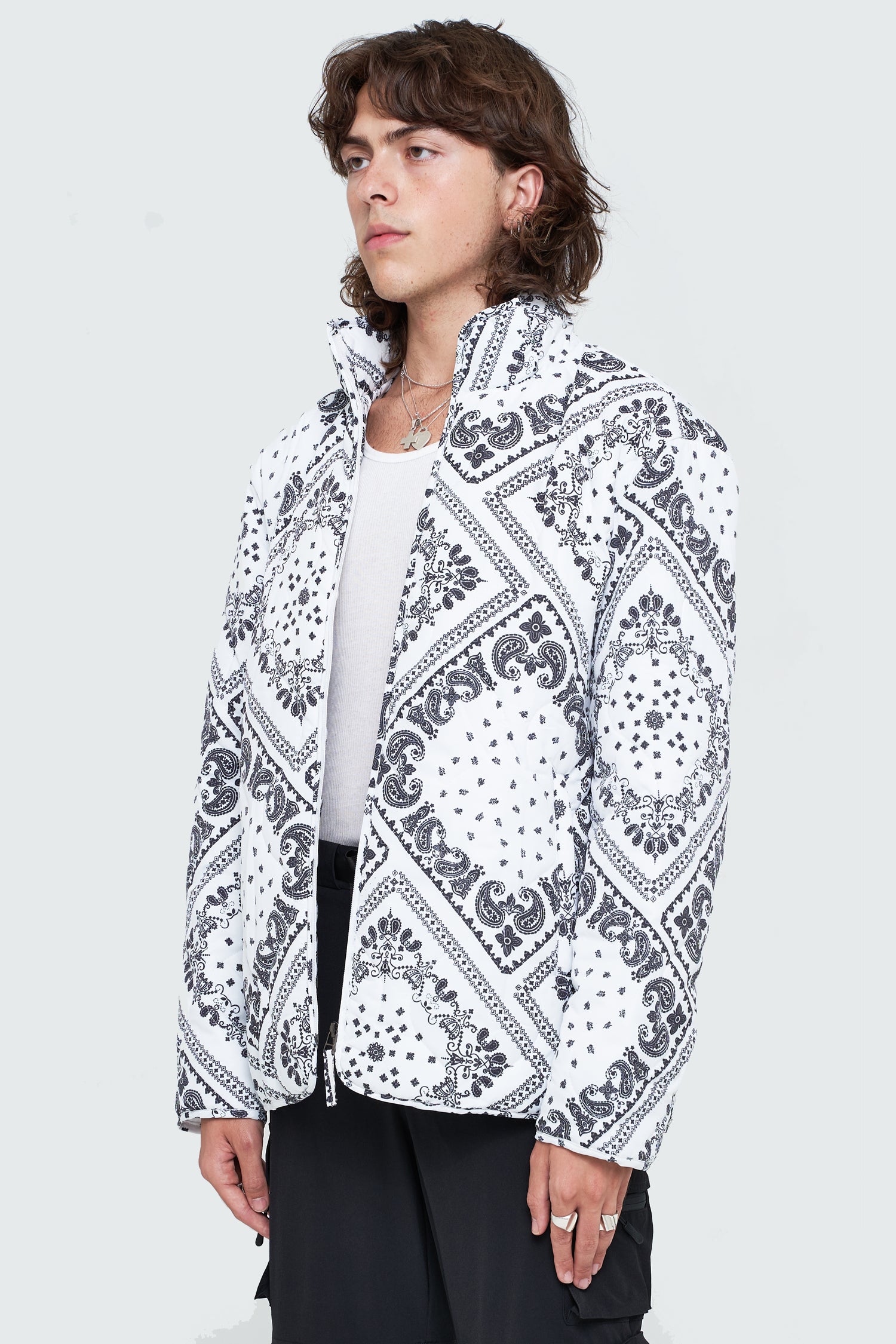 Paisley Patchwork Liner Jacket