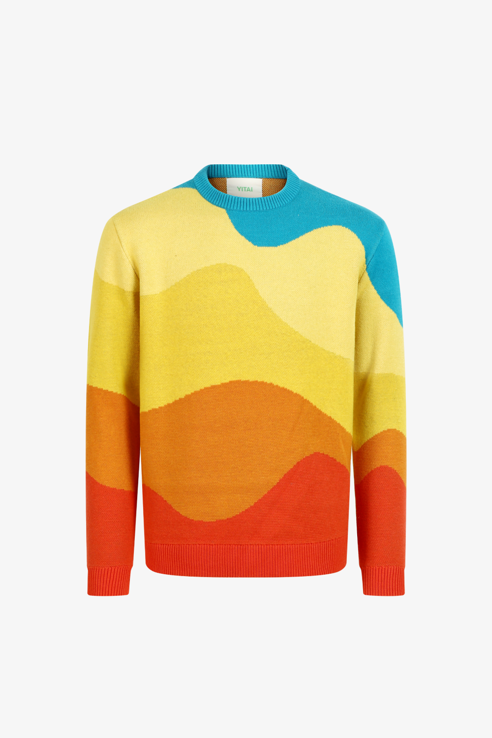 Sunset Waves Knit Jumper