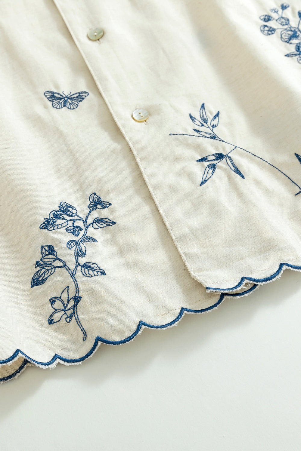 Chinoiserie Button-Up