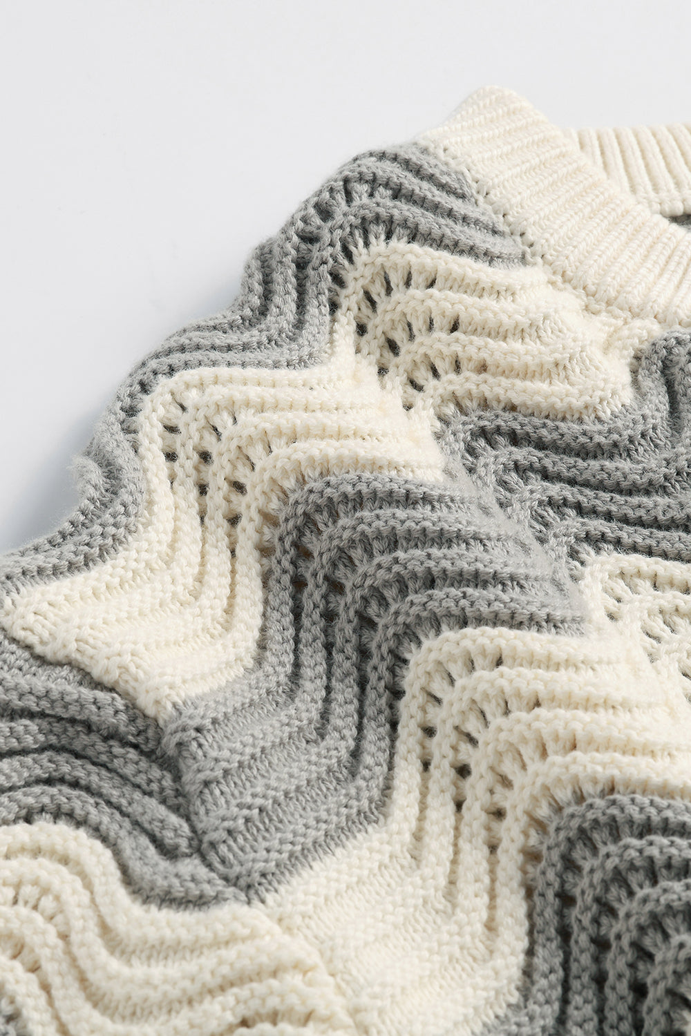 Shale Stitch Sweater