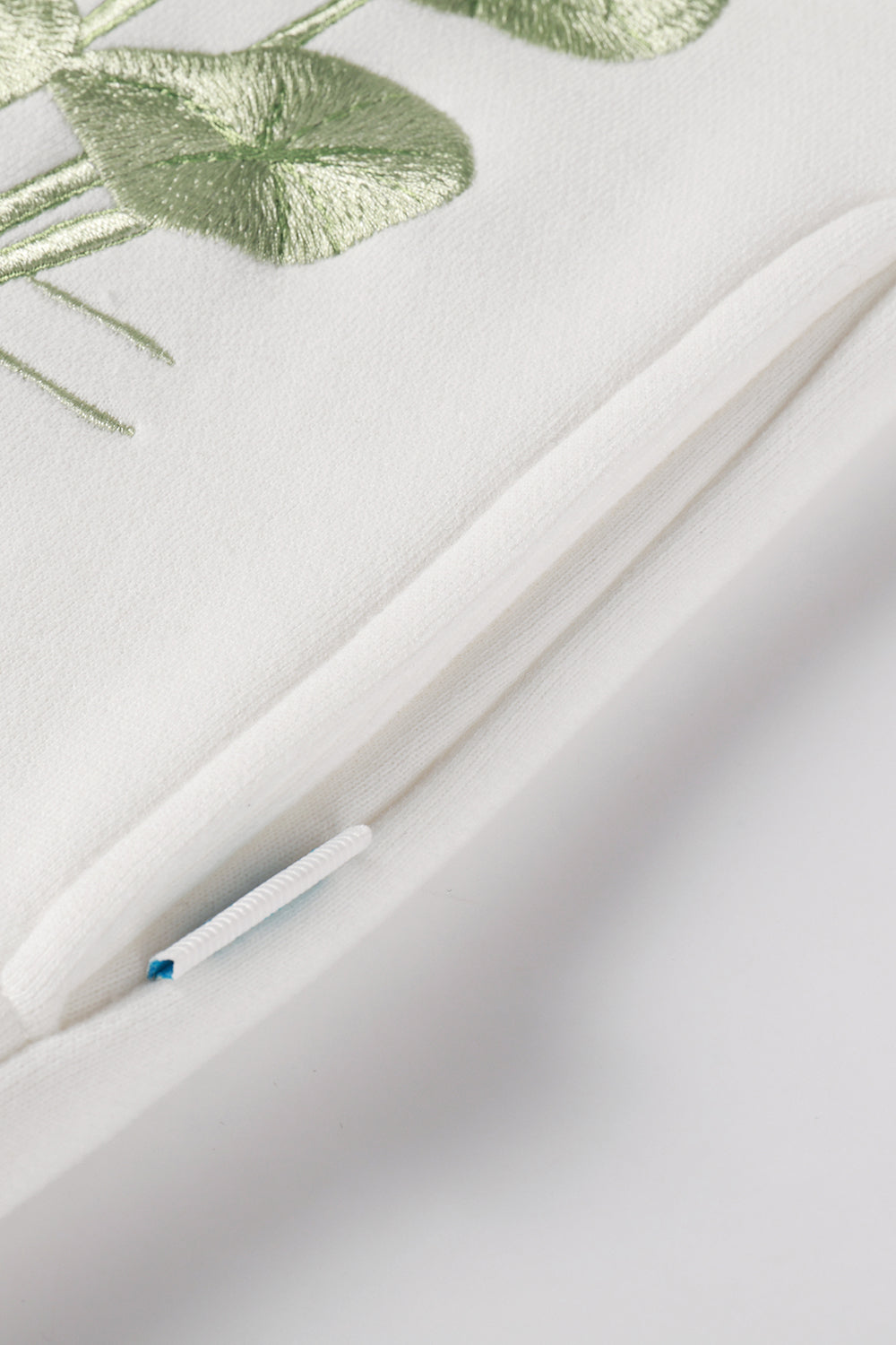 Lotus Garden Embroidery Hoodie