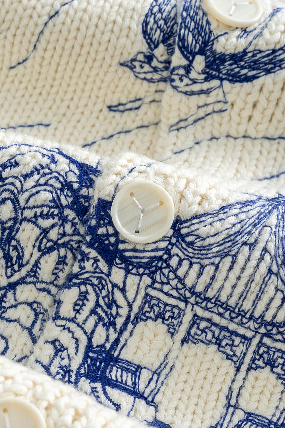Fine China Embroidery Shirt