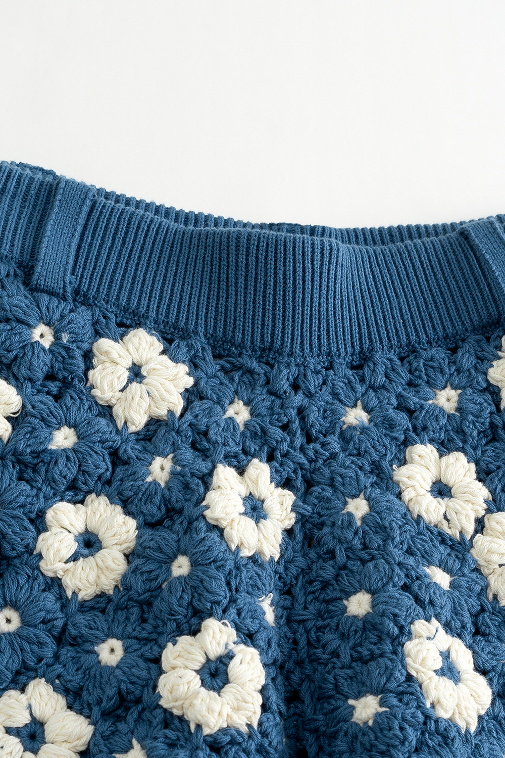 Hand Crocheted Flower Shorts