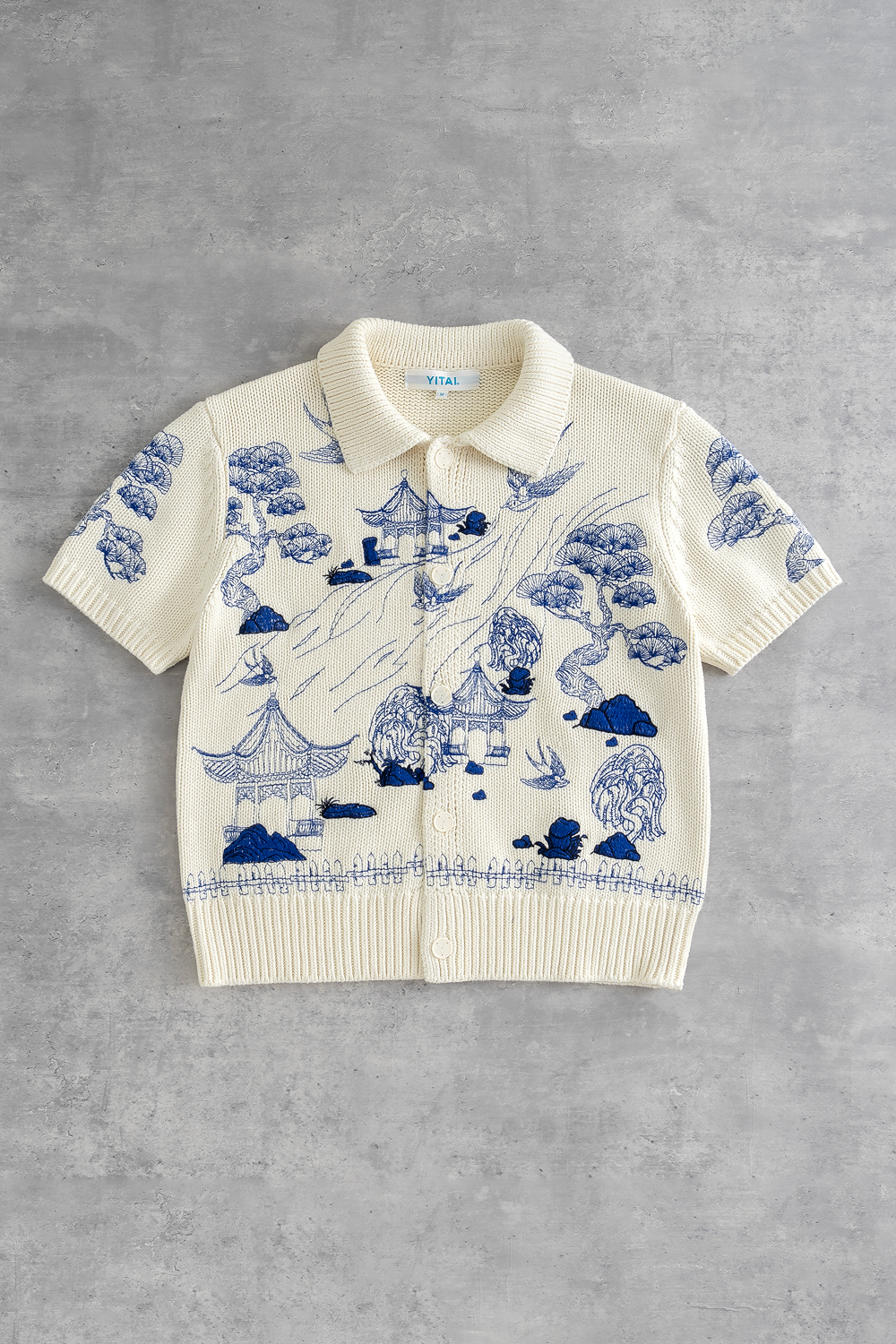 Fine China Embroidery Shirt