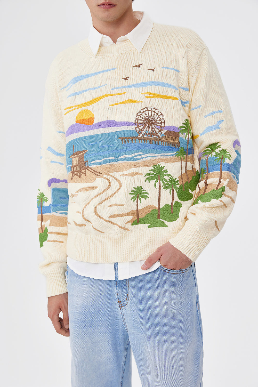 Santa Monica Pier Sweater