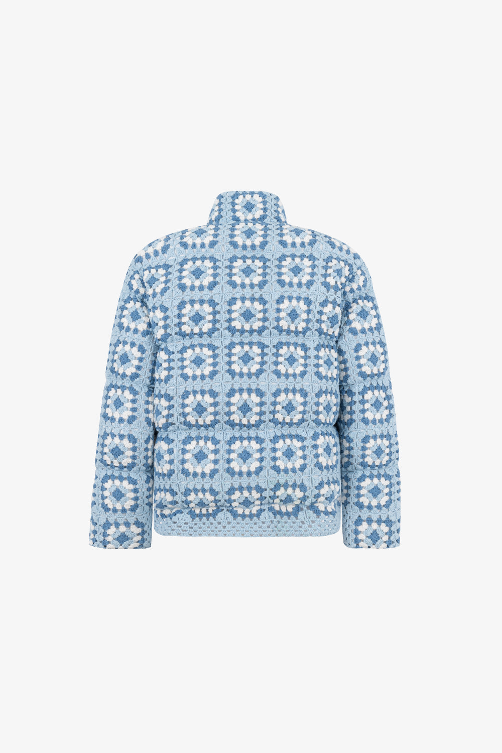 Crochet Square Puffer