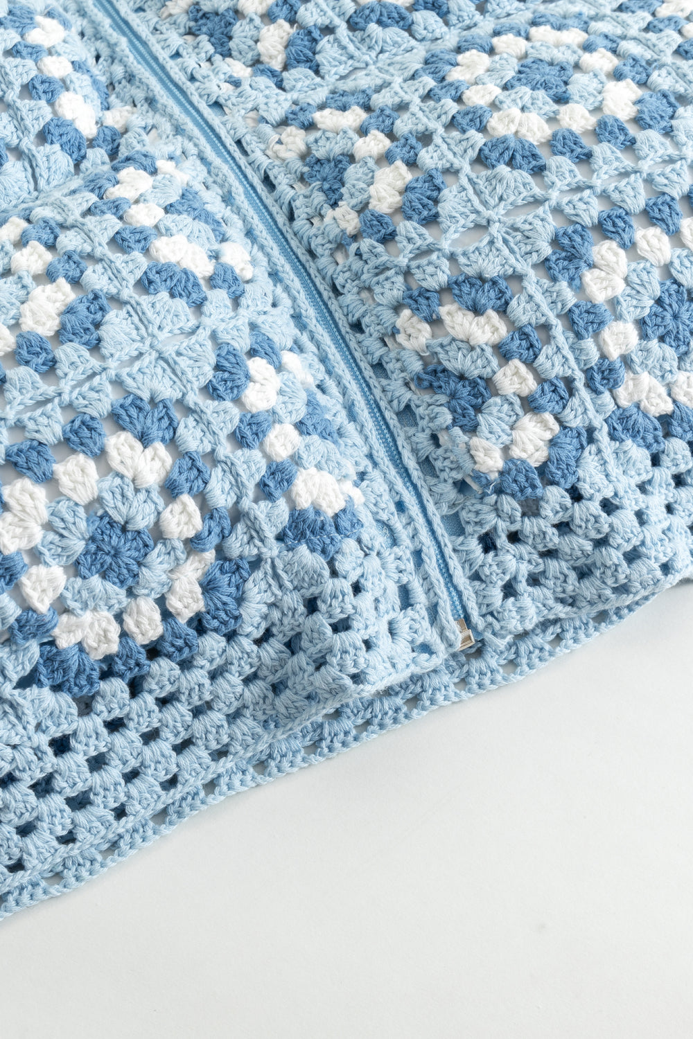 Crochet Square Puffer
