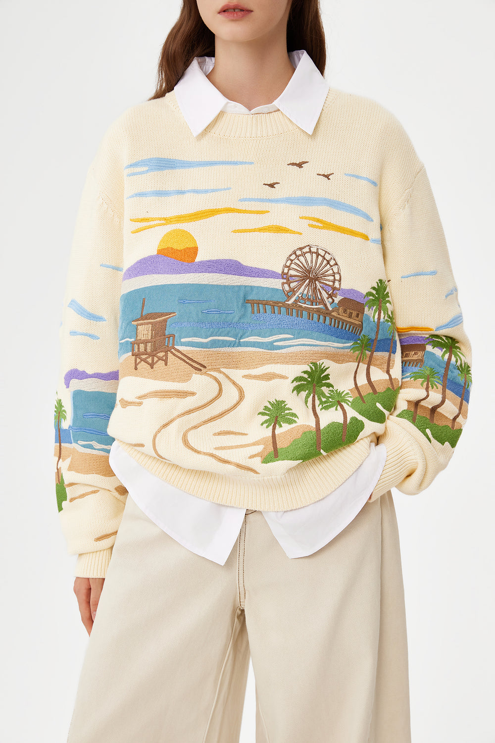 Santa Monica Pier Sweater
