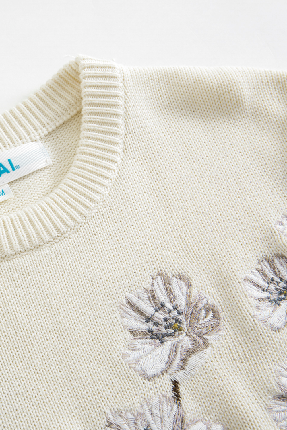 Magnolia Embroidered Knit Sweater