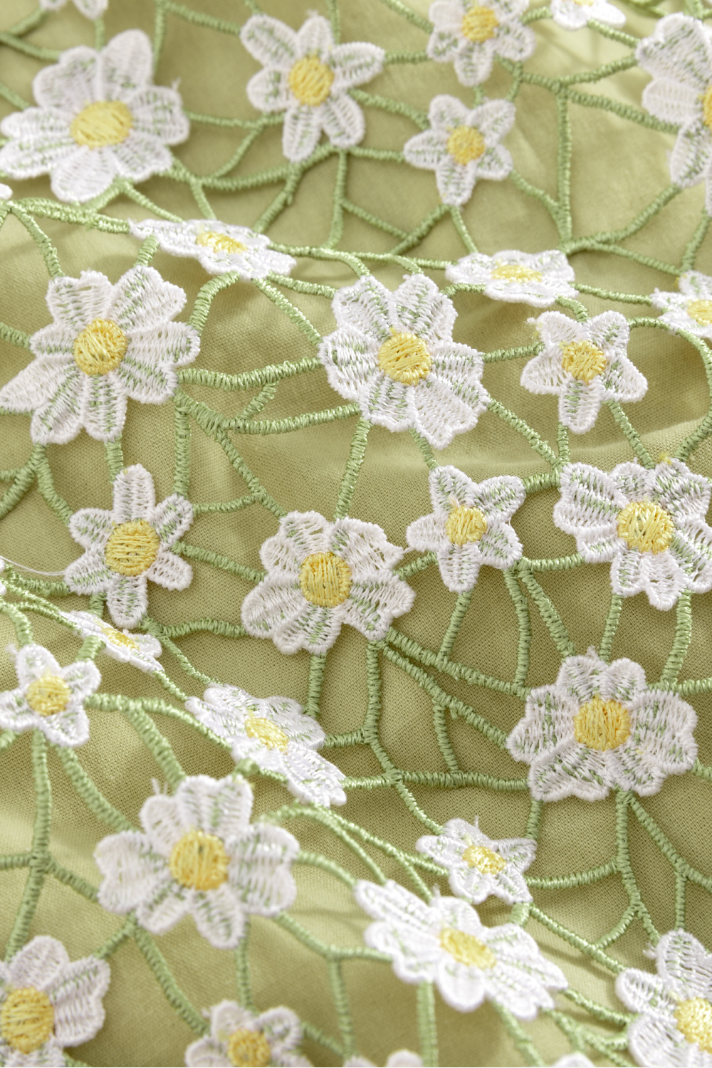 Daisy Bloom Guipure Shirt