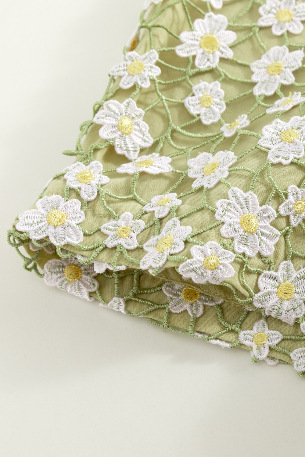 Daisy Bloom Guipure Shirt